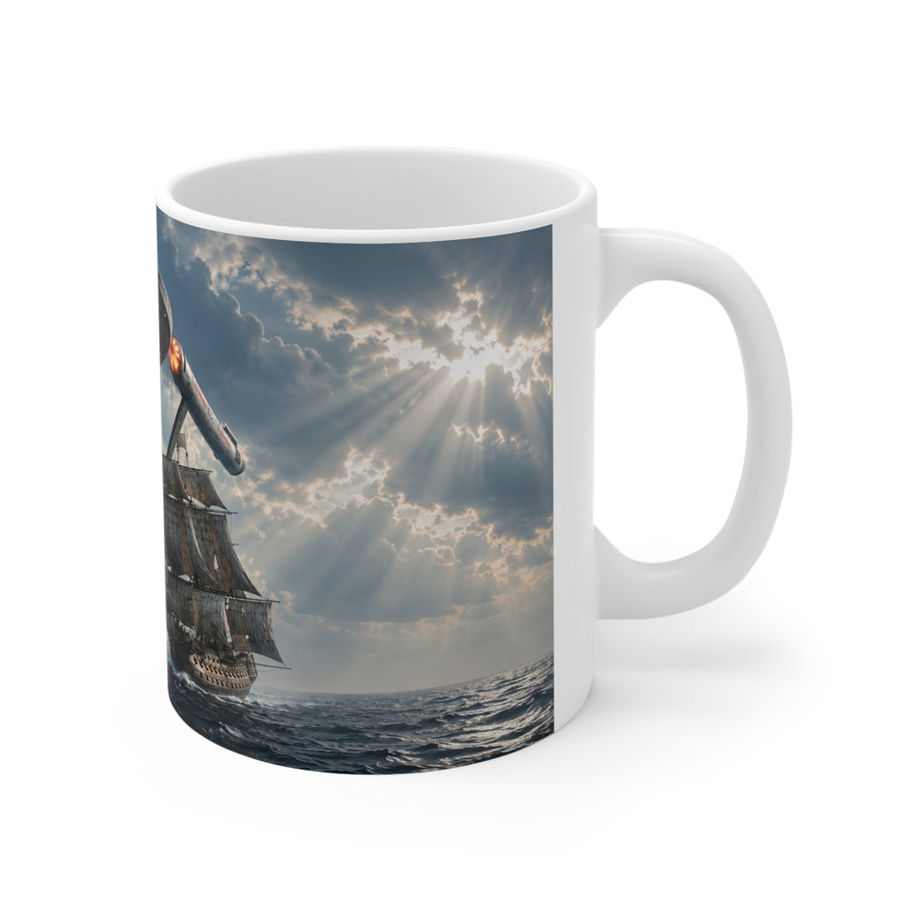 Ships Named ENTERPRISE Mug — Sci‑Fi Naval Spacecraft Coffee Cup (11oz & 15oz)