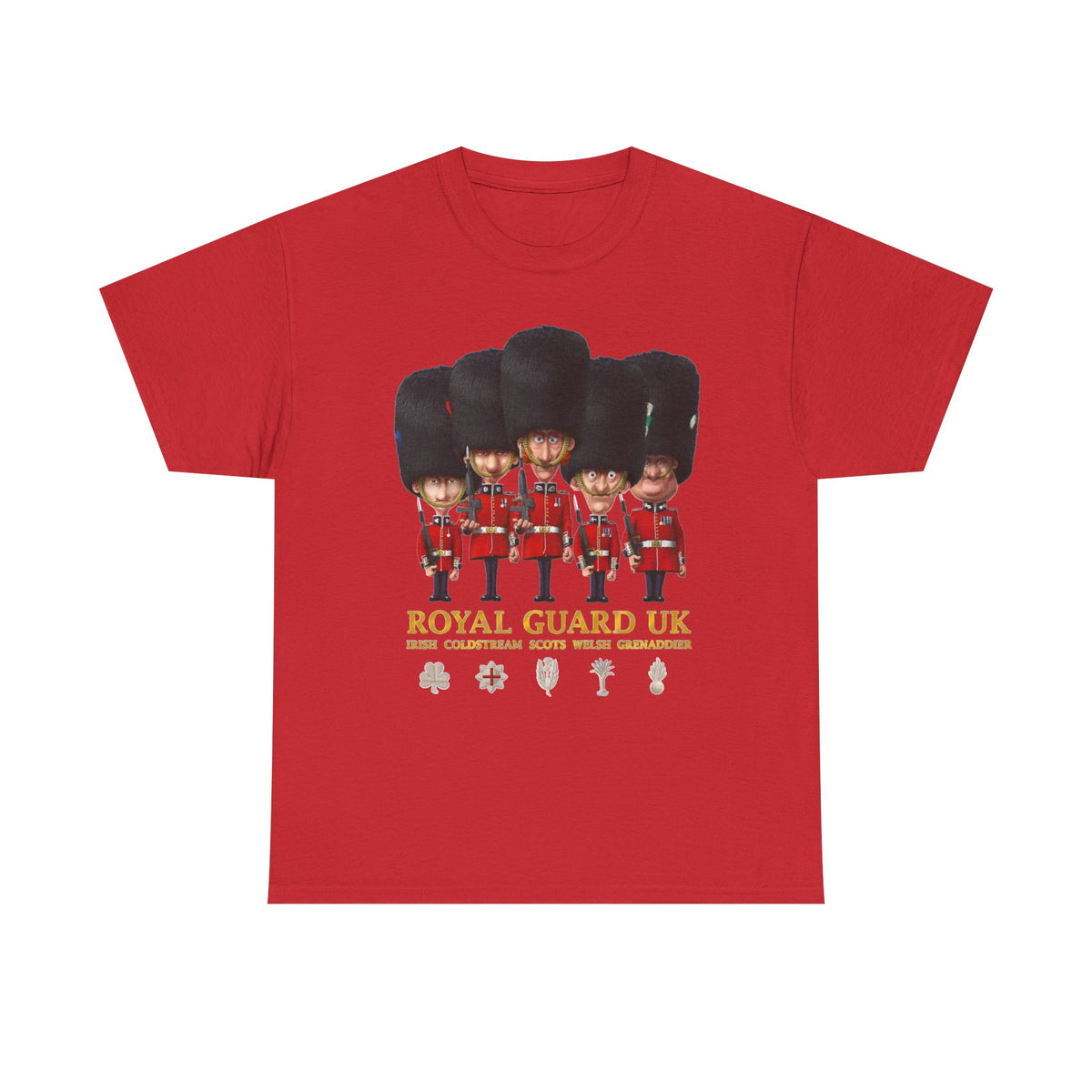 Royal Guard UK T-Shirt — Cute British Guards Illustration Tee