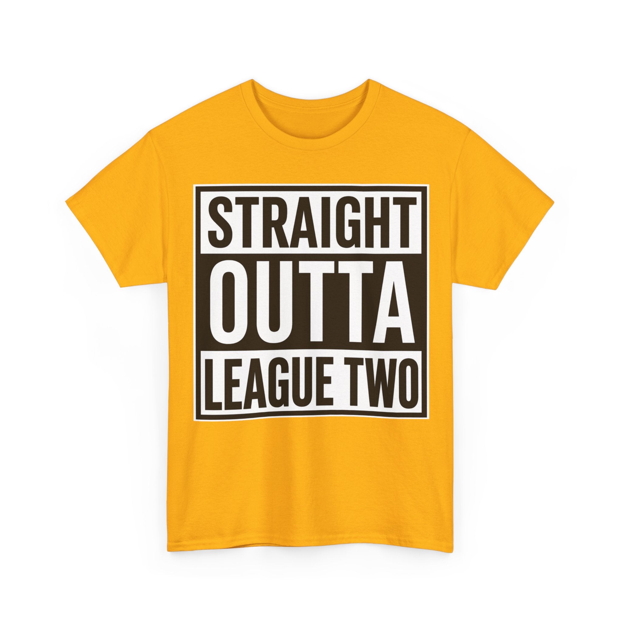 Straight Outta League Two T-Shirt — Football Fan Shirt