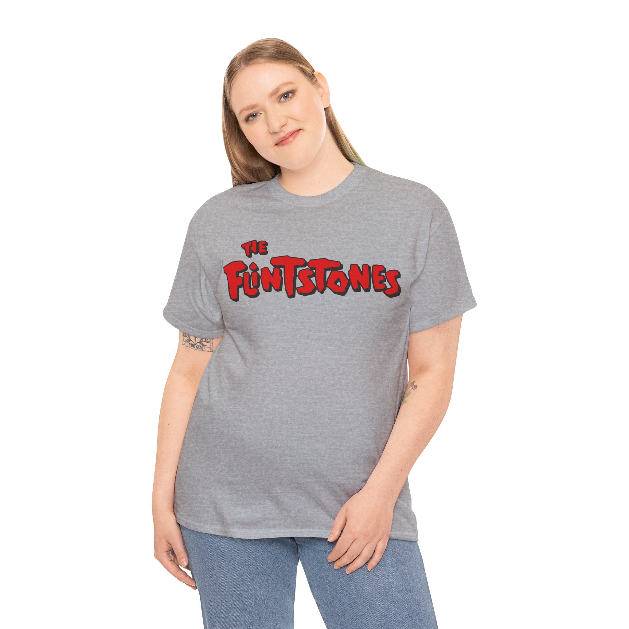 The Flintstones Logo Tee - Retro Cartoon Graphic T-Shirt