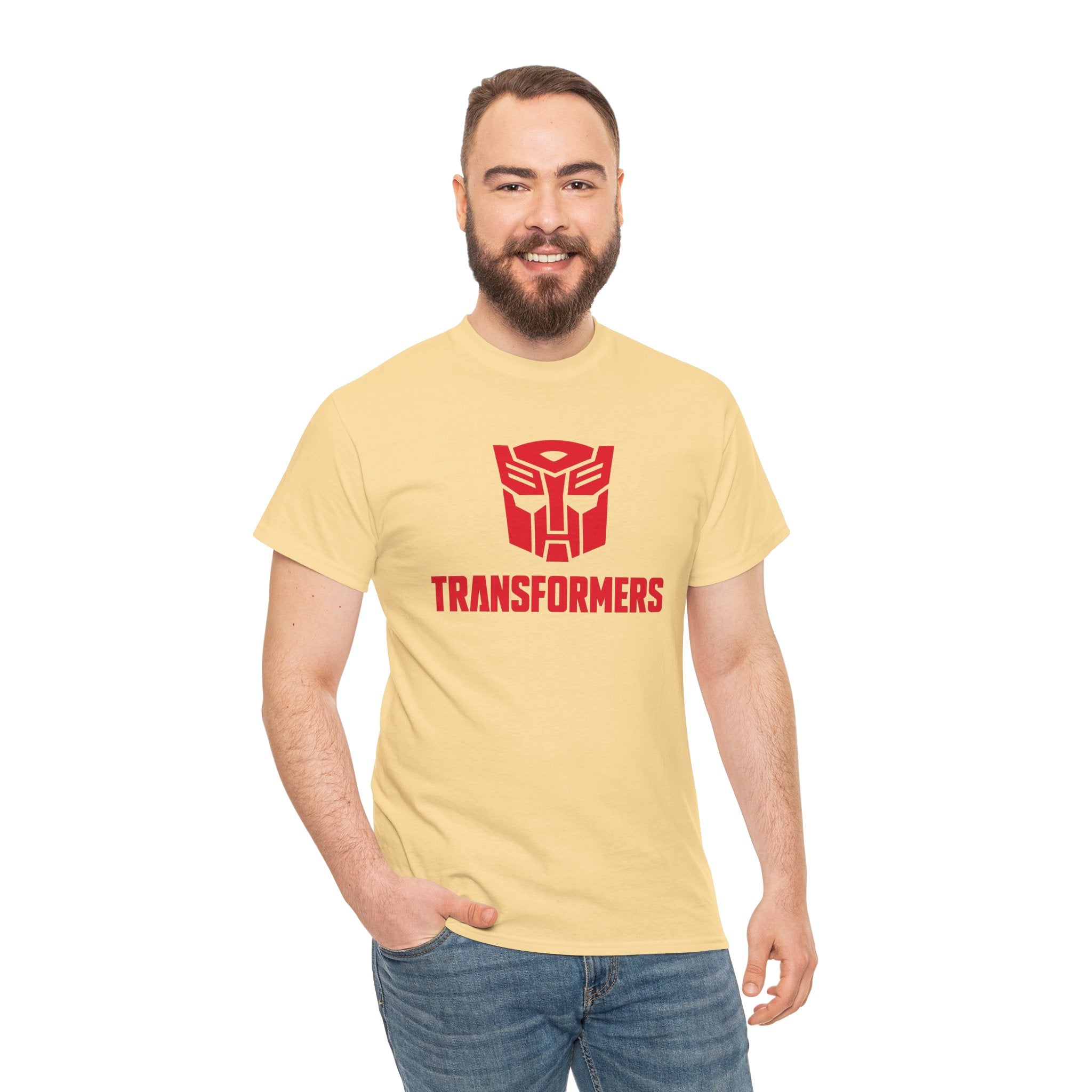 Transformers Logo T-Shirt – Red Autobot Graphic Tee