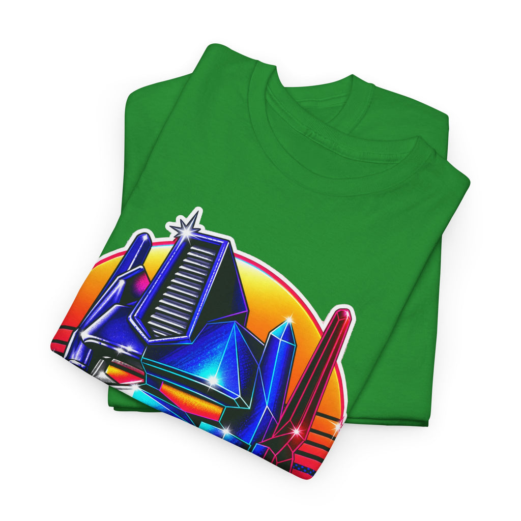 “Roll Out” Optimus-Inspired Graphic Transformers Cotton T-Shirt