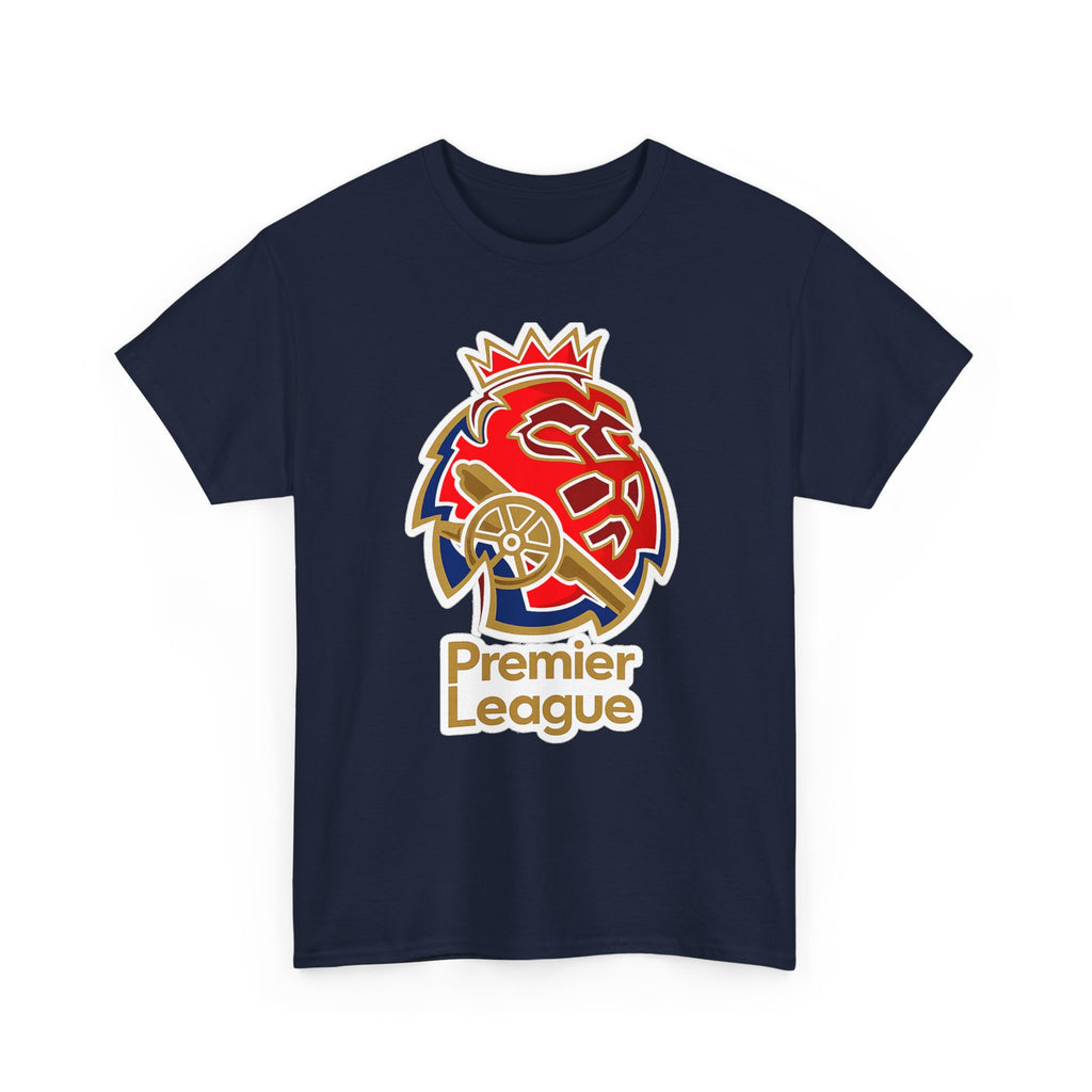 Arsenal Premier League Lion Logo T-Shirt — Soccer Fan Tee