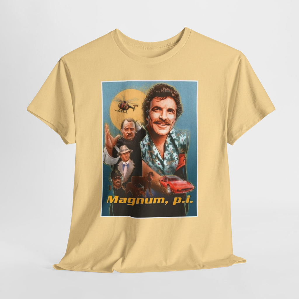 Magnum, P.I. Retro TV Show Inspired Cotton T-Shirt