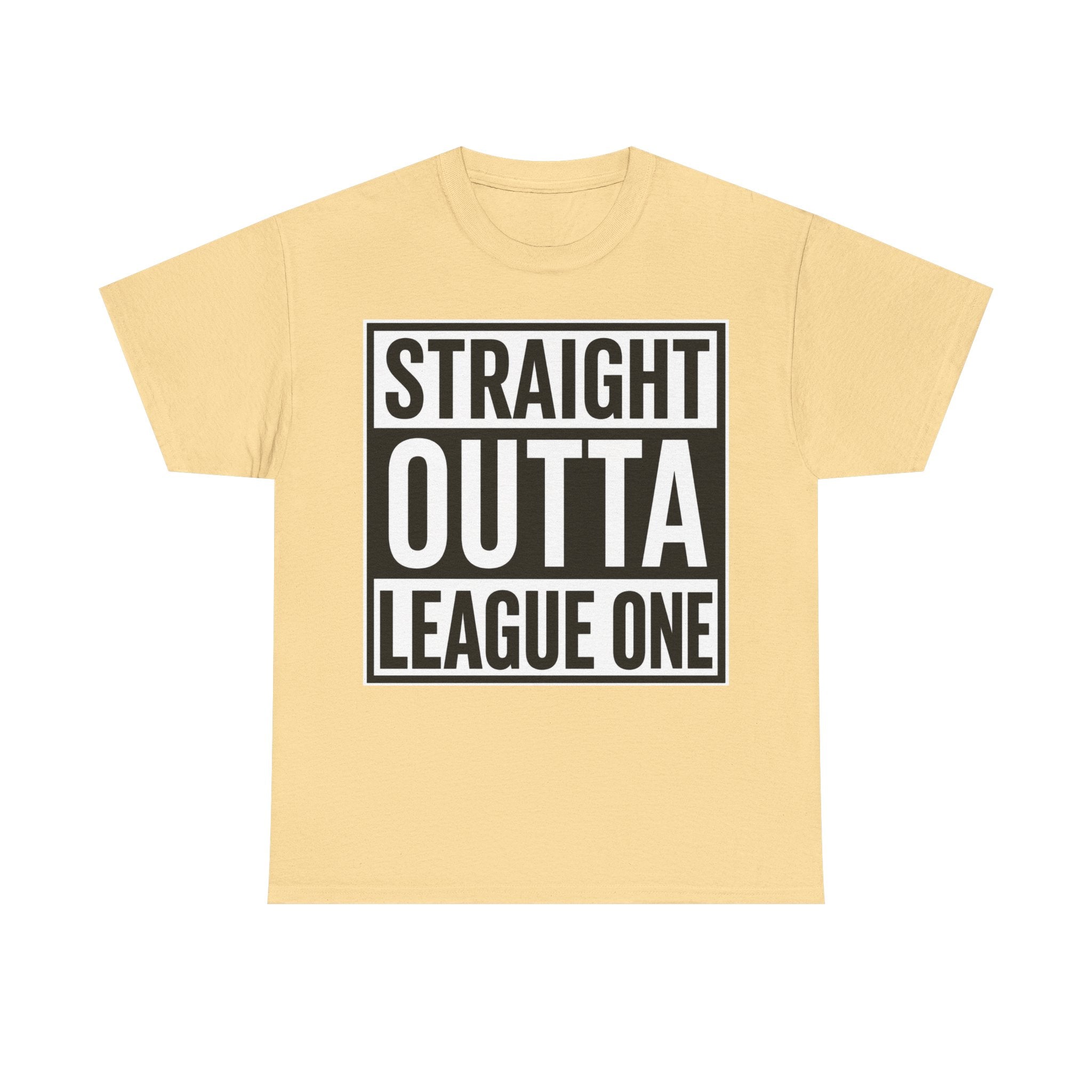 Straight Outta League One T‑Shirt — Football Fan Tee