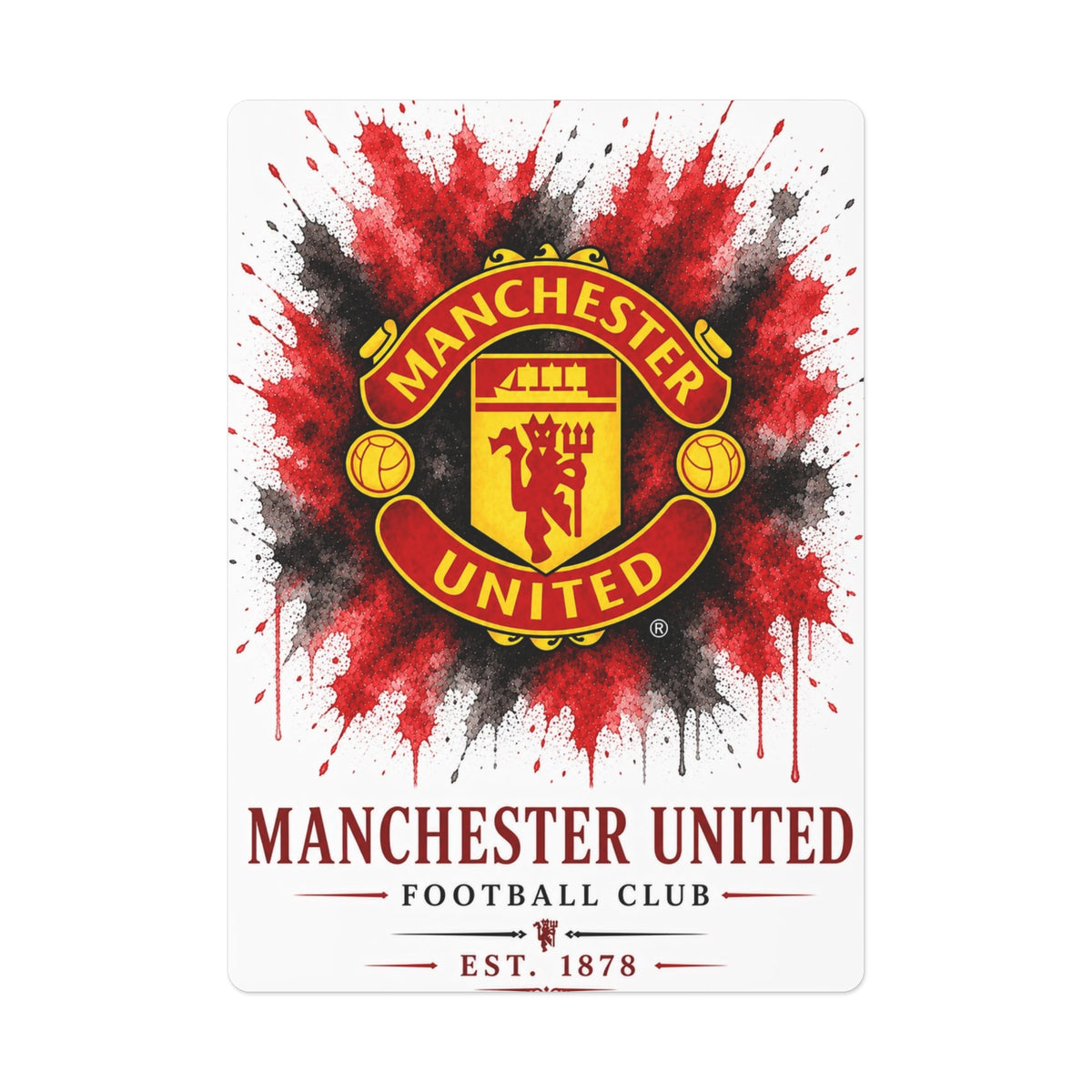 Manchester United Playing / Poker Cards