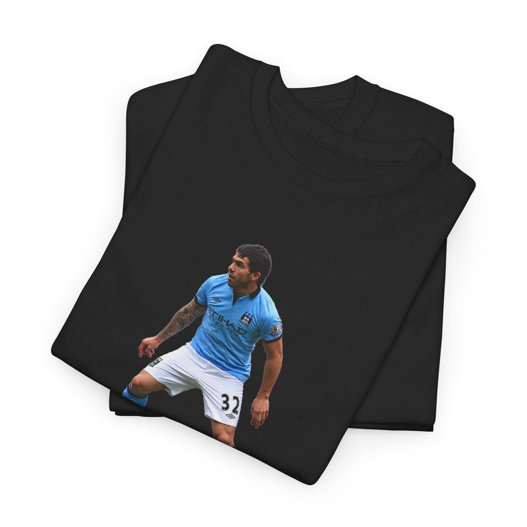 Carlos Tevez Manchester City Legend Cotton T-Shirt