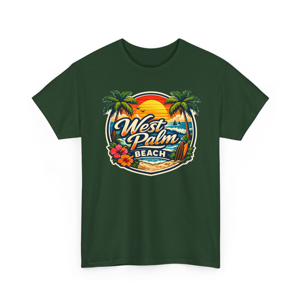 West Palm Beach Retro Sunset T-Shirt