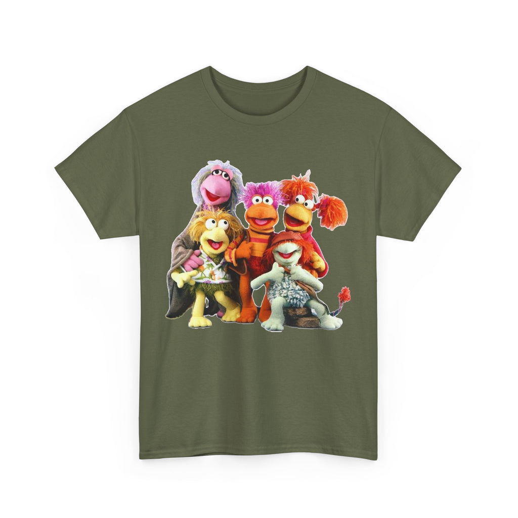 Fraggle Rock Characters T-Shirt — Vintage 80s Kids TV Crew Tee