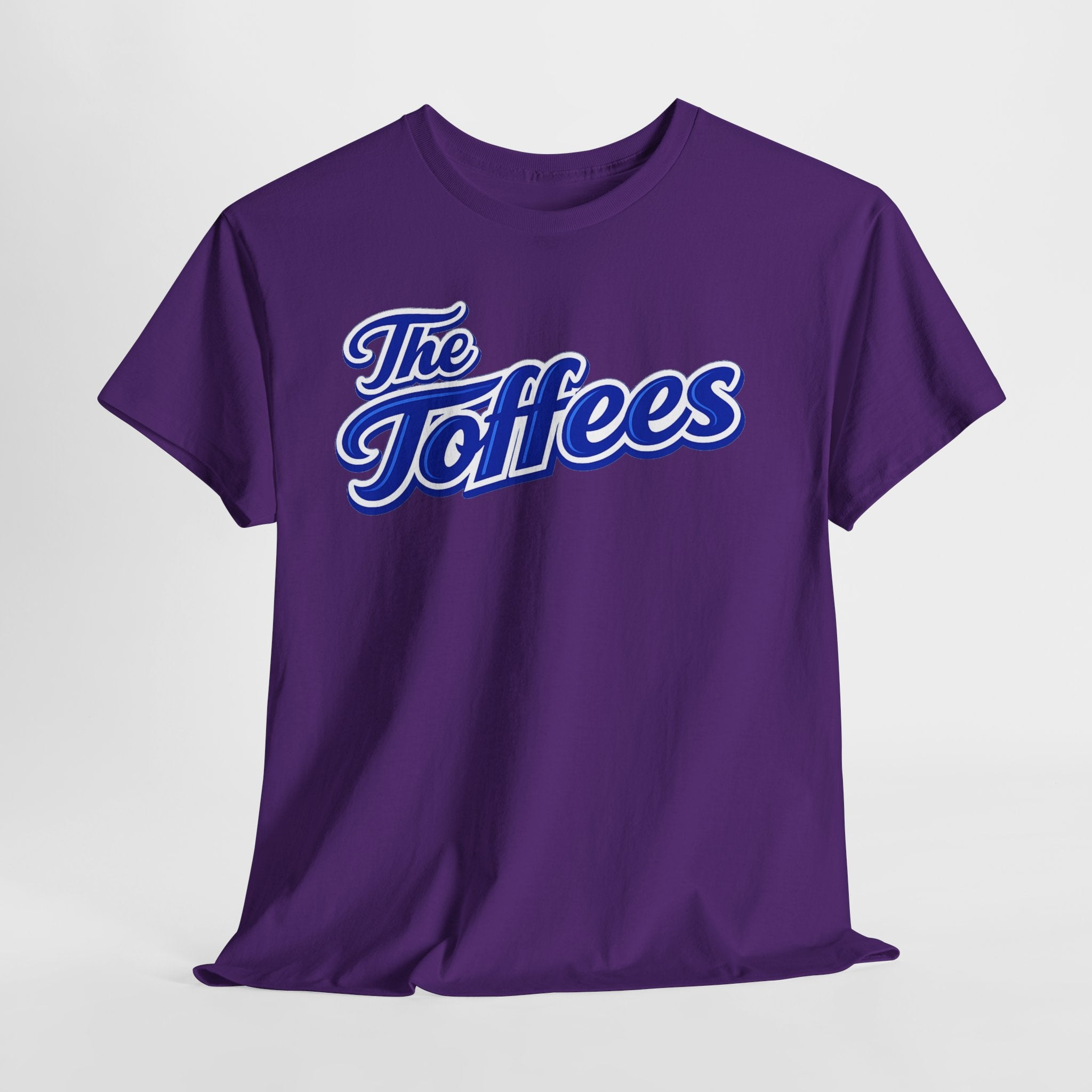 The Toffees Script Tee — Vintage Blue Logo T-Shirt