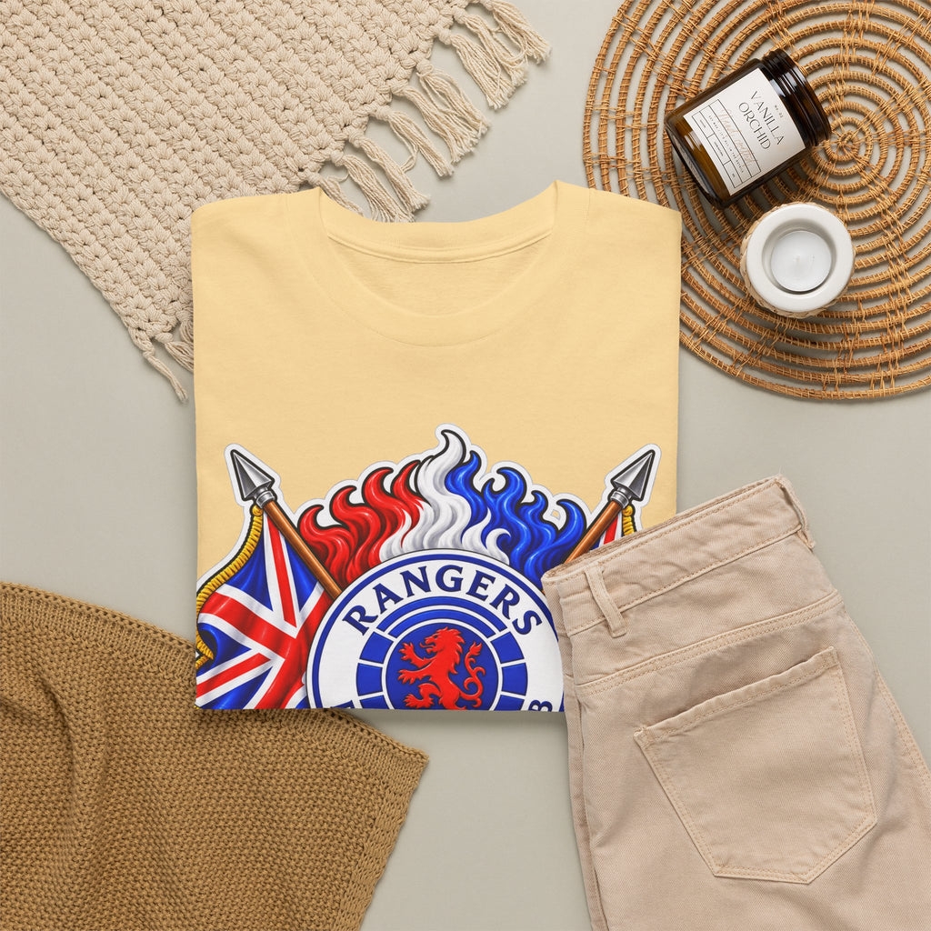 Rangers Football Club Tee — "We Are The People" Crest Cotton T-Shirt