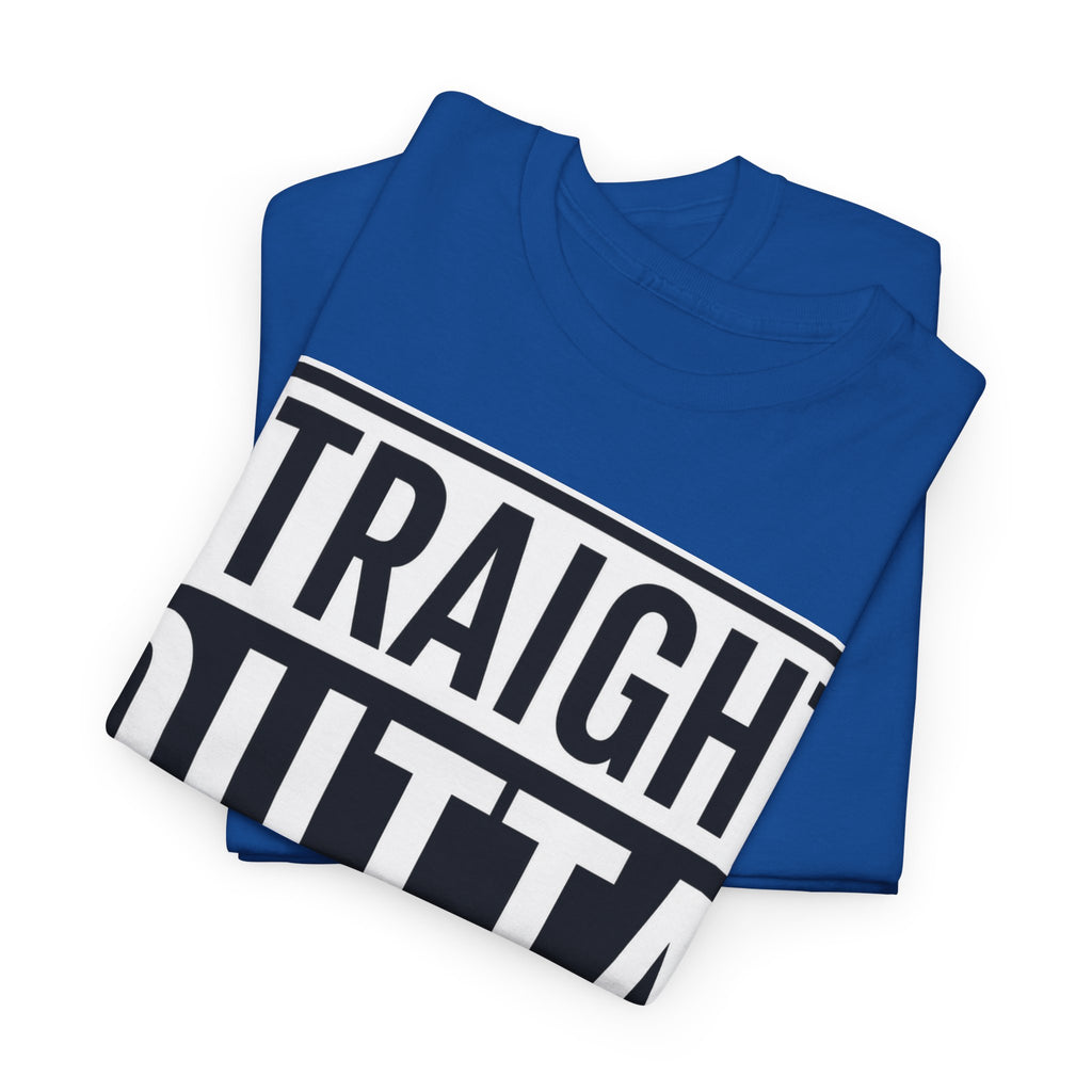 T-Shirt — "Straight Outta Mounjaro" Bold Typography Tee