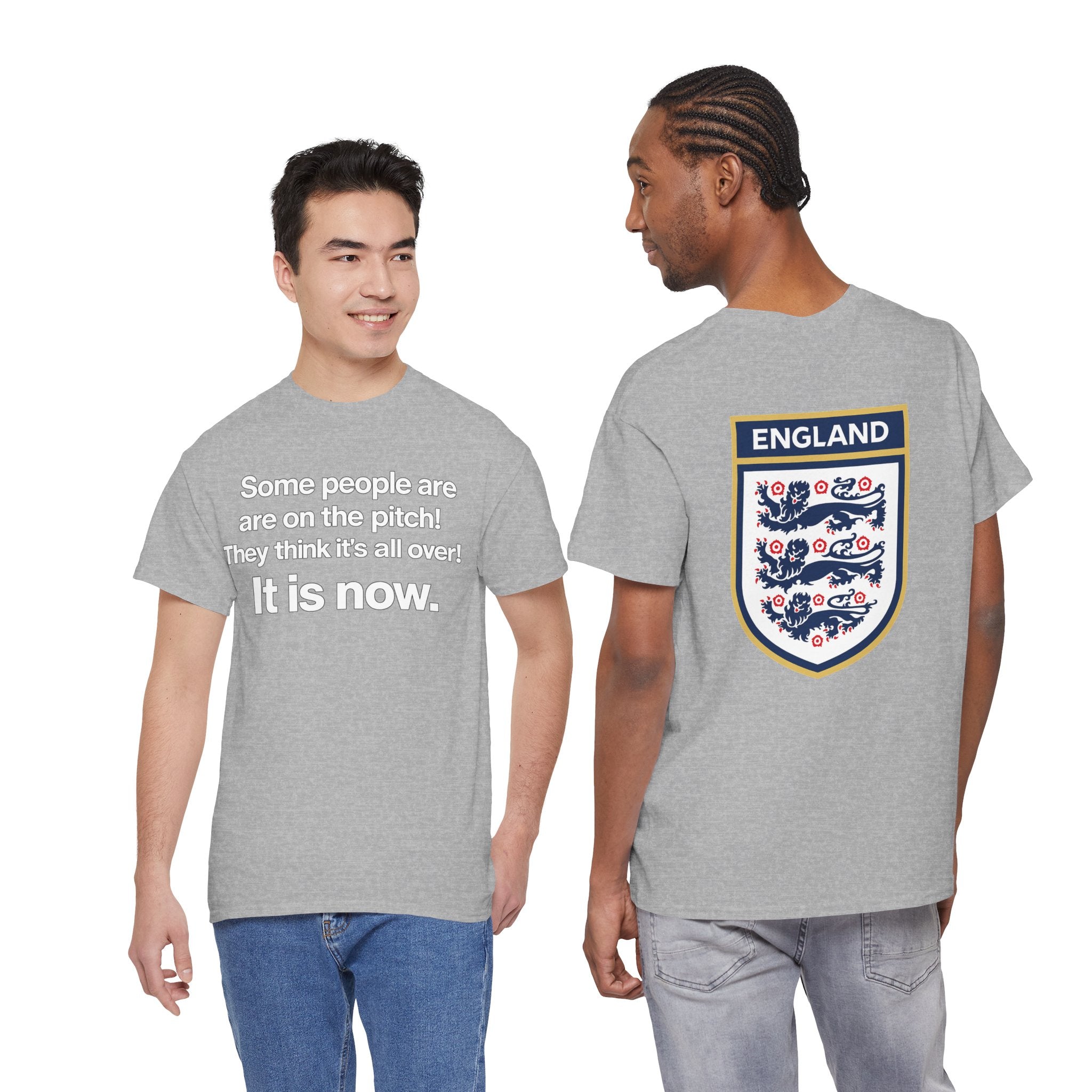 Some people are on the pitch - England 1966 T-Shirt — Bold Motivational Quote Tee