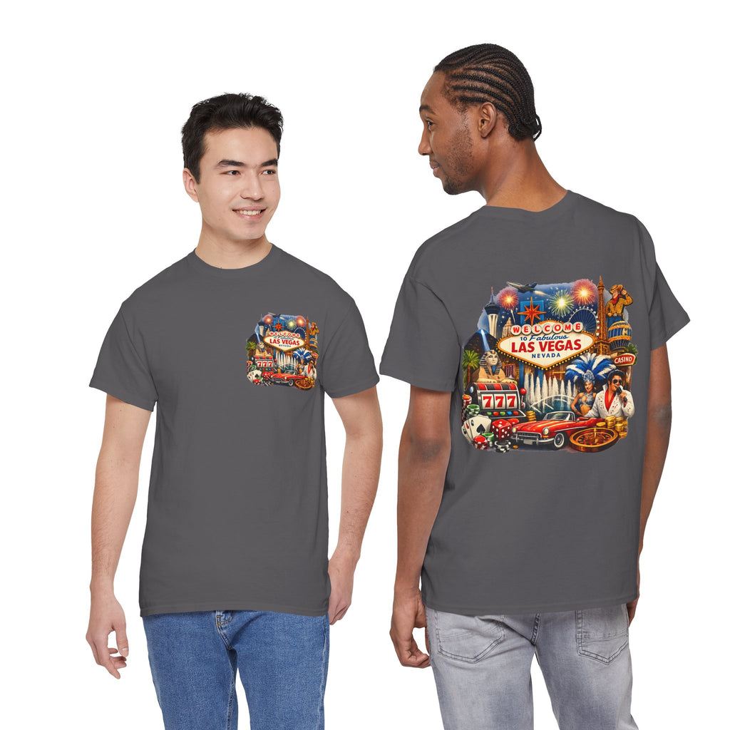 Las Vegas Vintage Collage T‑Shirt