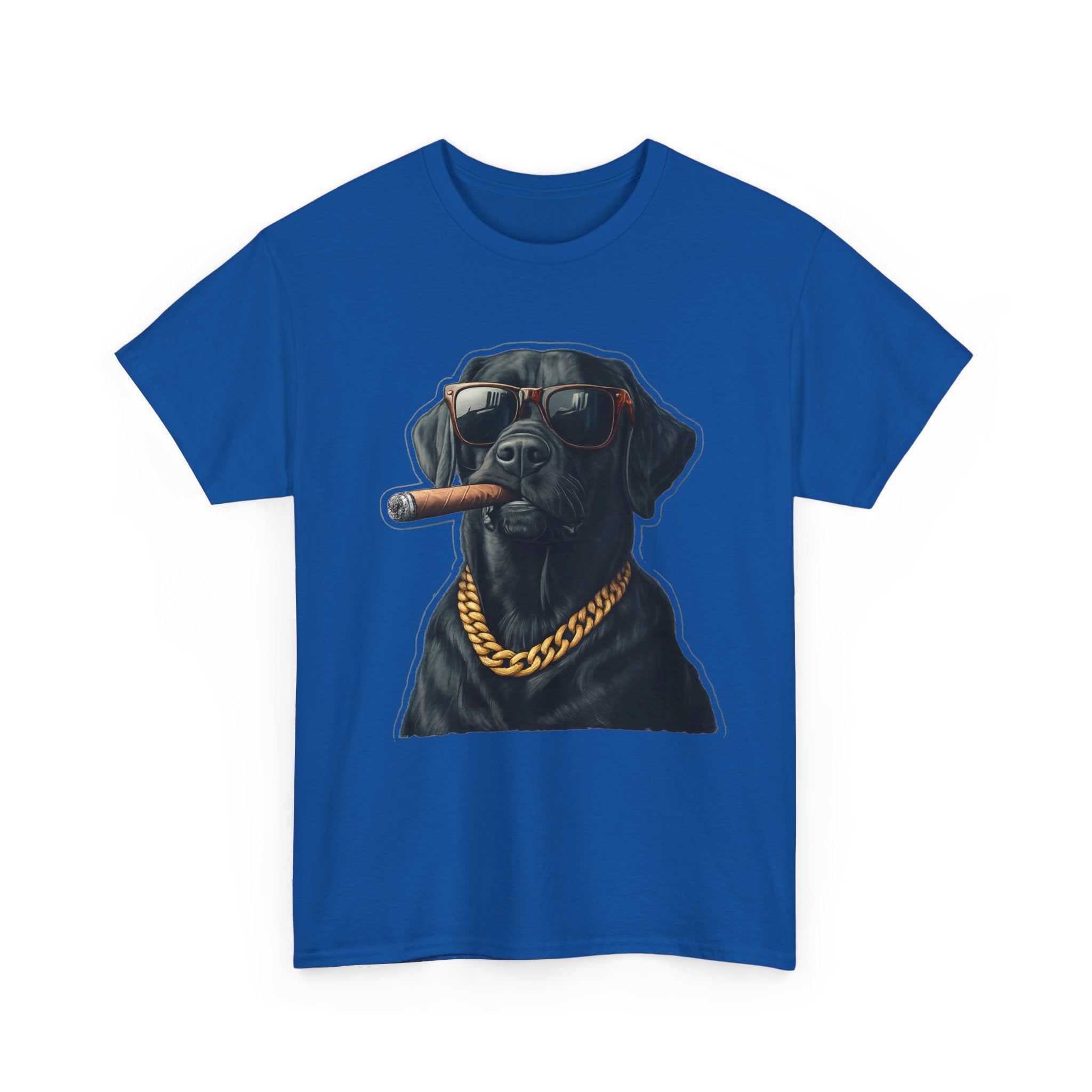 Cool Rottweiler Smoking Cigar Graphic Tee — Dog Lover Streetwear