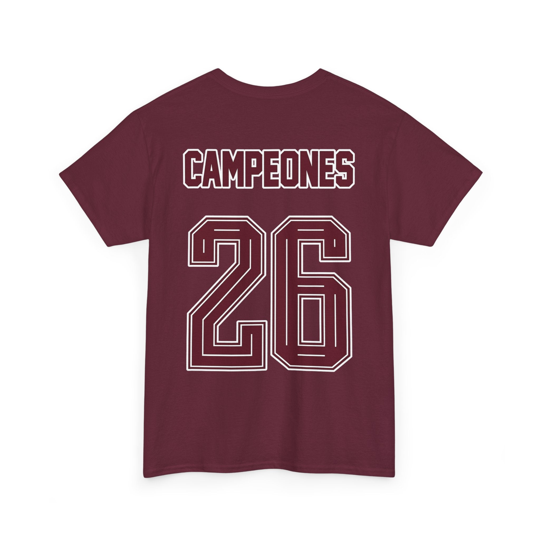 Spain World Champions 'Campeones 26' Cotton T‑Shirt