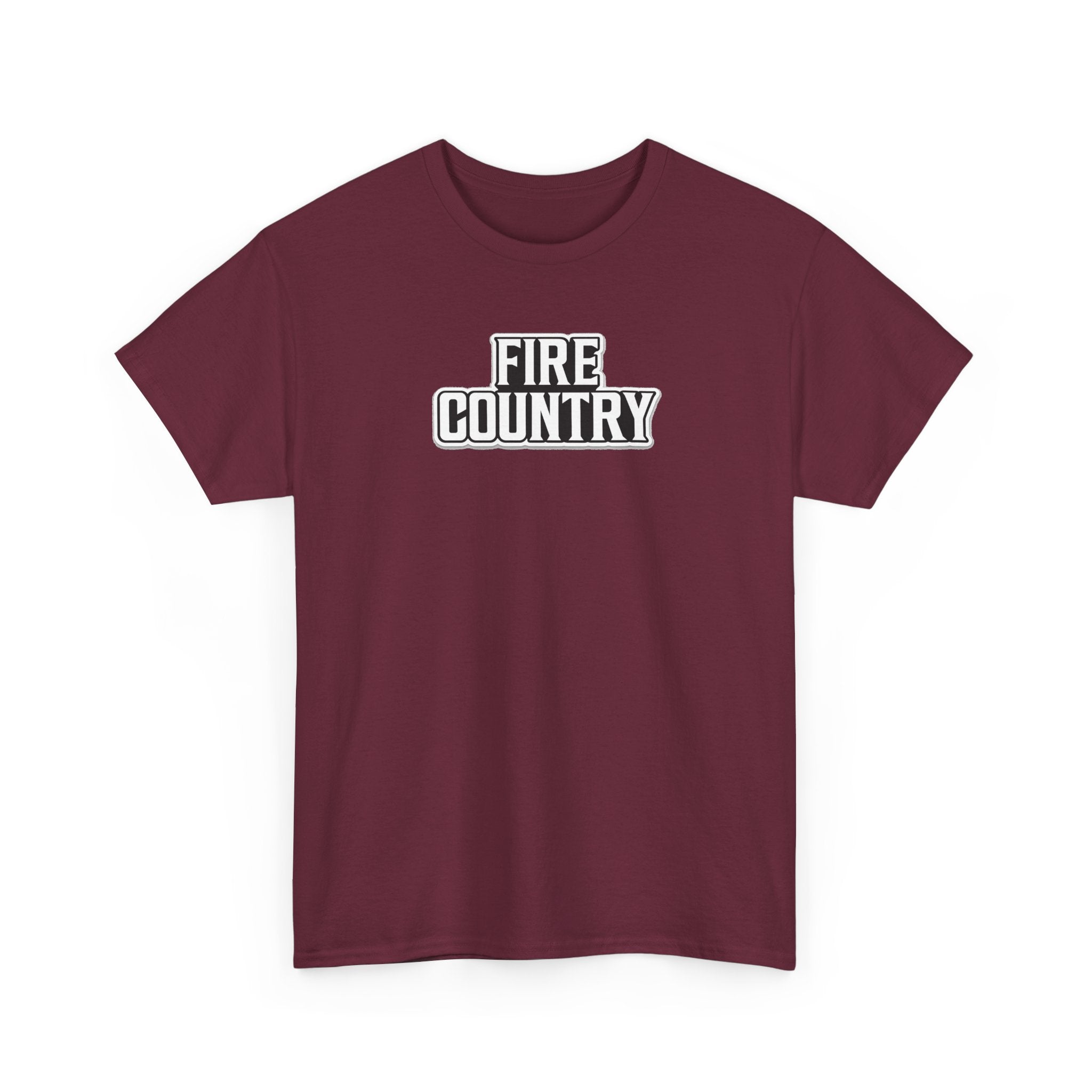 Fire Country Cotton T-Shirt — Bold Graphic Tee