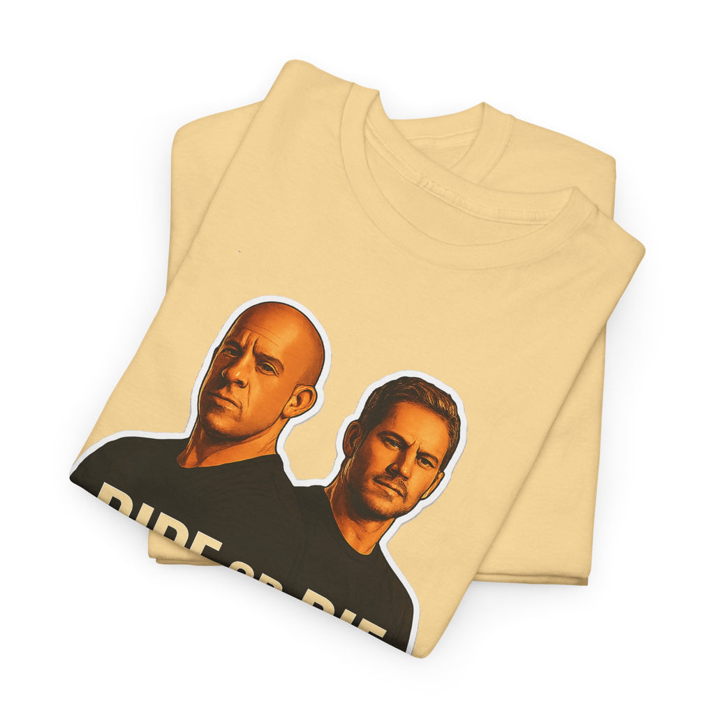 Ride or Die Street Racing Graphic Cotton Tee