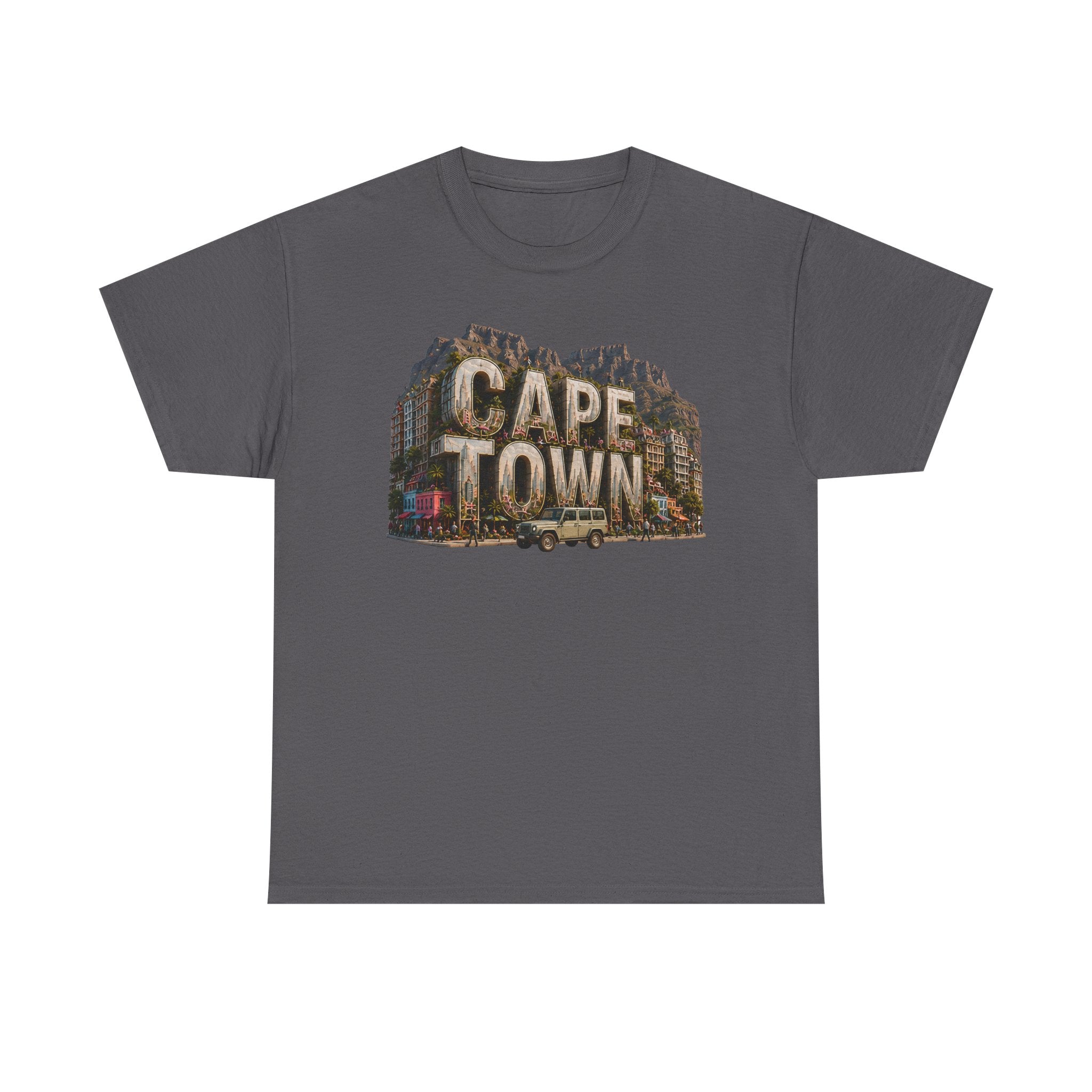 Cape Town Vintage Photo Tee — South Africa Travel Souvenir T-Shirt