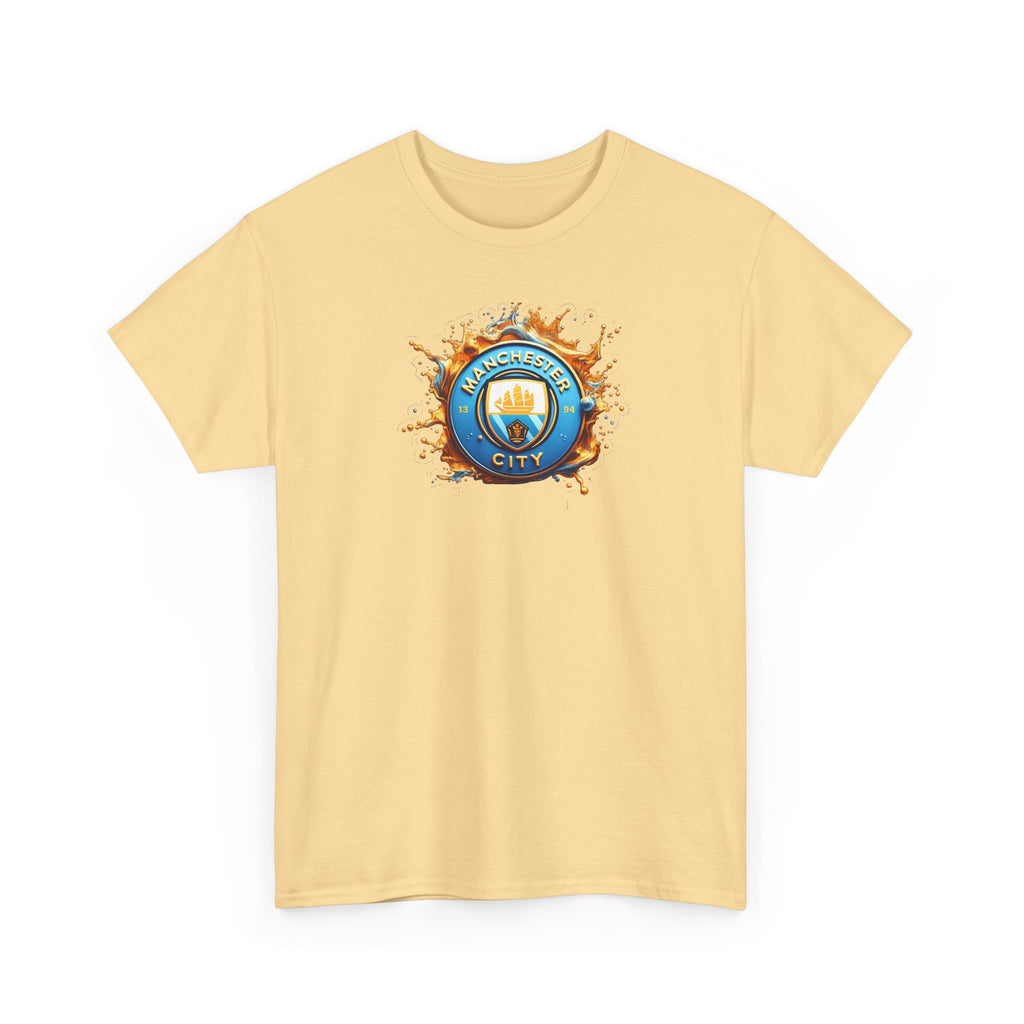 Manchester City T-Shirt – 'Eat. Sleep. City. Repeat.' Football Fan Tee