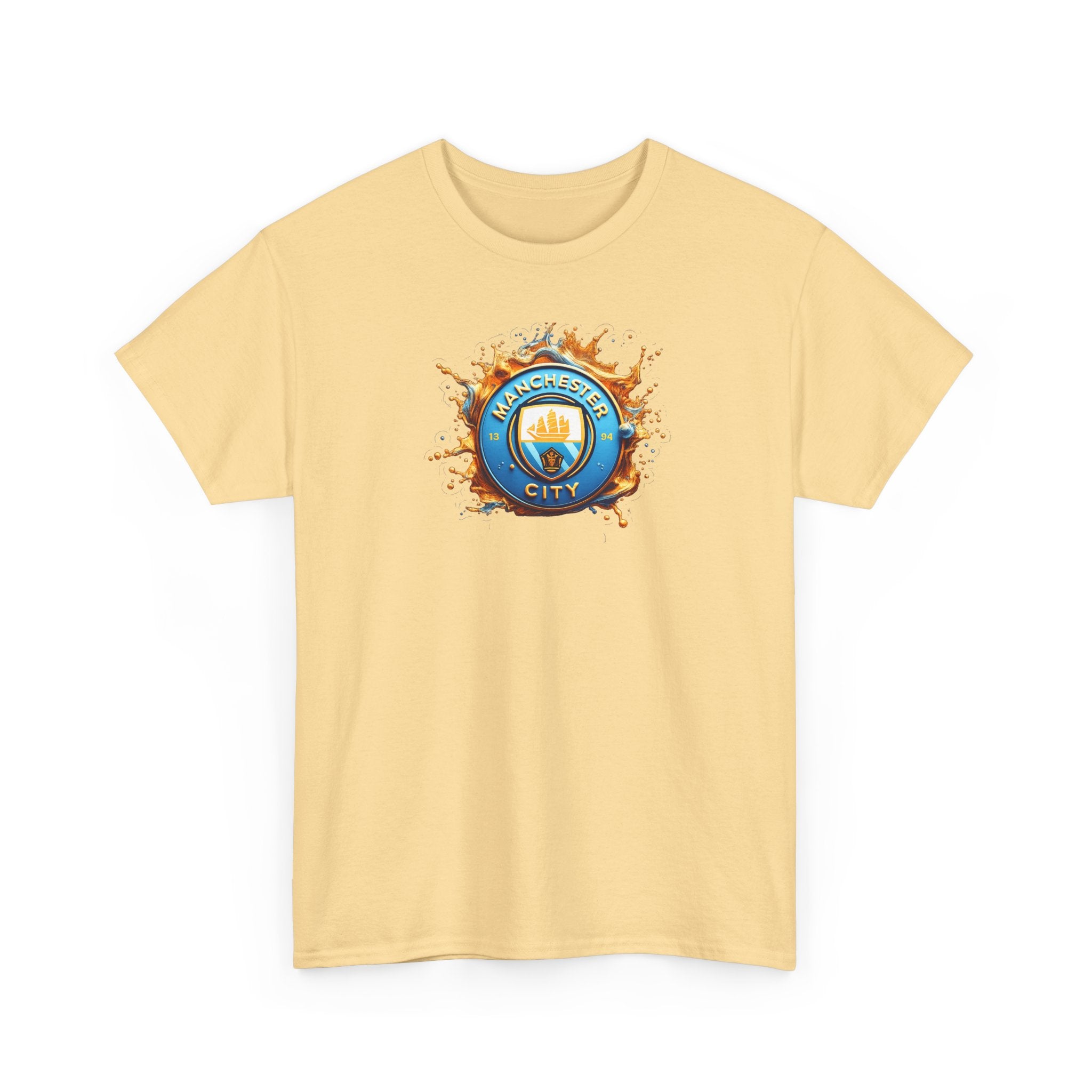 Manchester City T-Shirt – 'Eat. Sleep. City. Repeat.' Football Fan Tee
