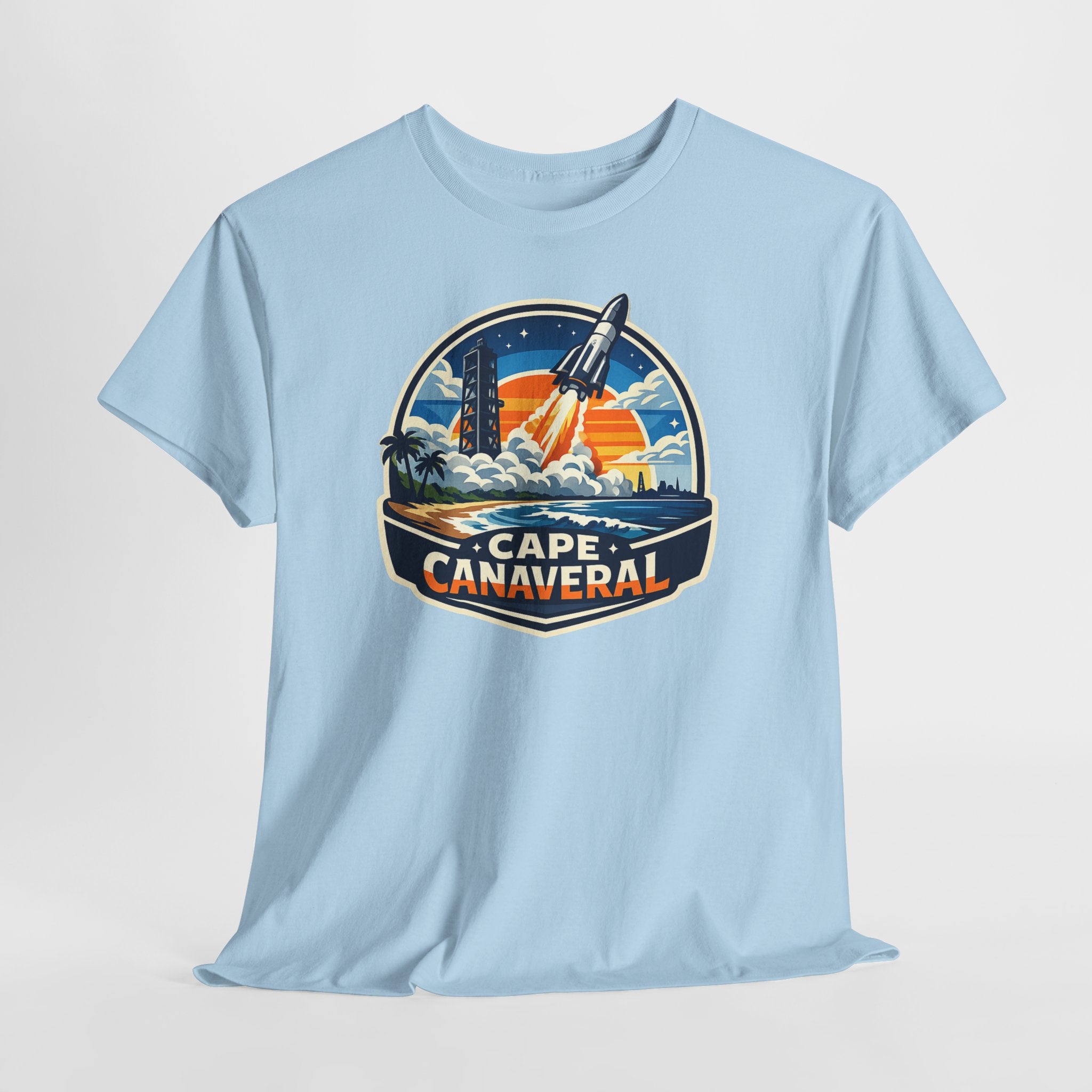 Cape Canaveral Rocket Launch T-Shirt