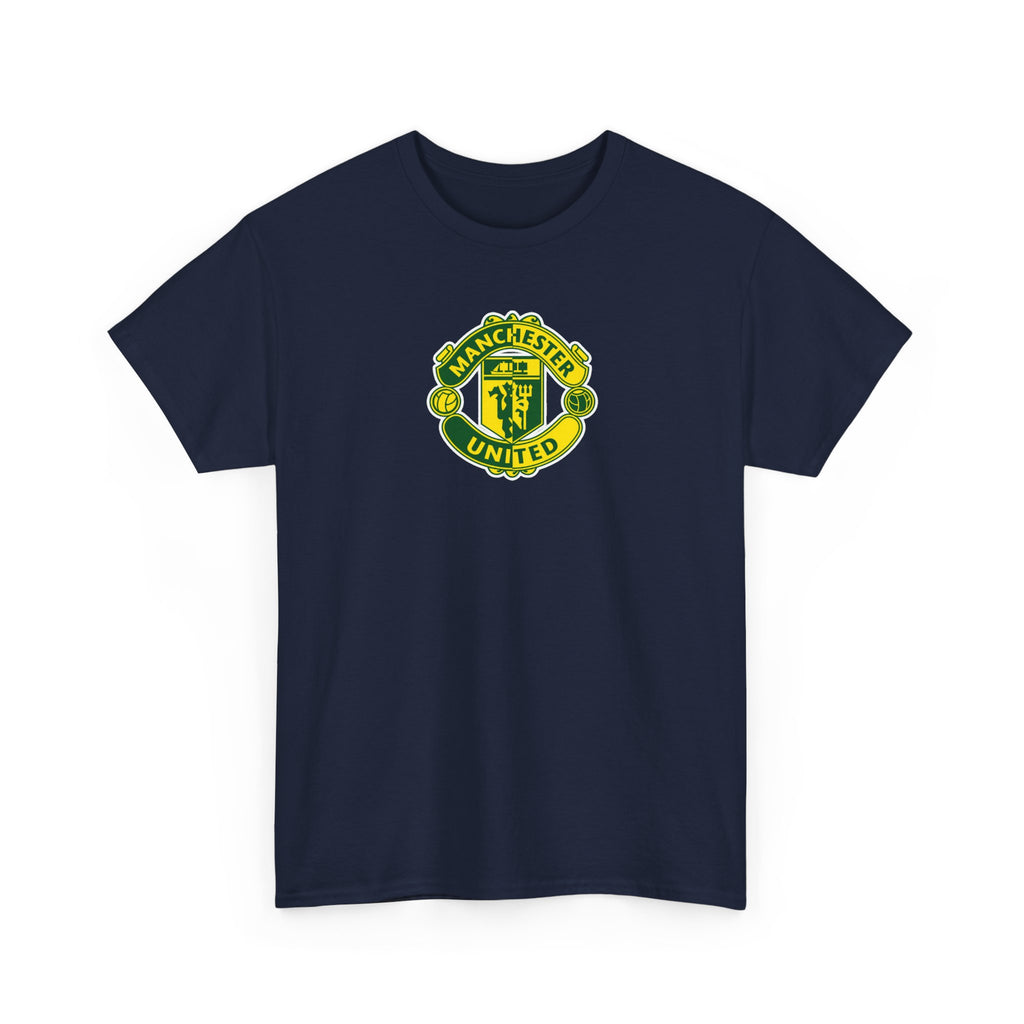 Manchester United Retro Crest Cotton T-Shirt