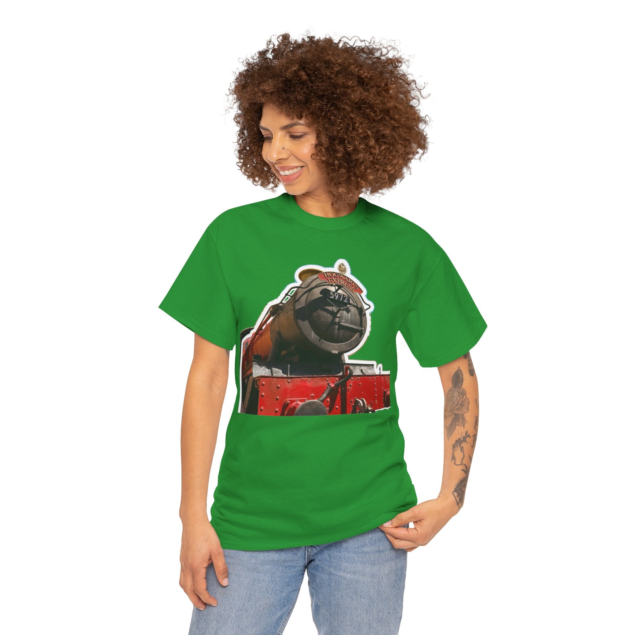 Hogwarts Express Steam Engine Train T-Shirt – Vintage Locomotive Graphic Tee