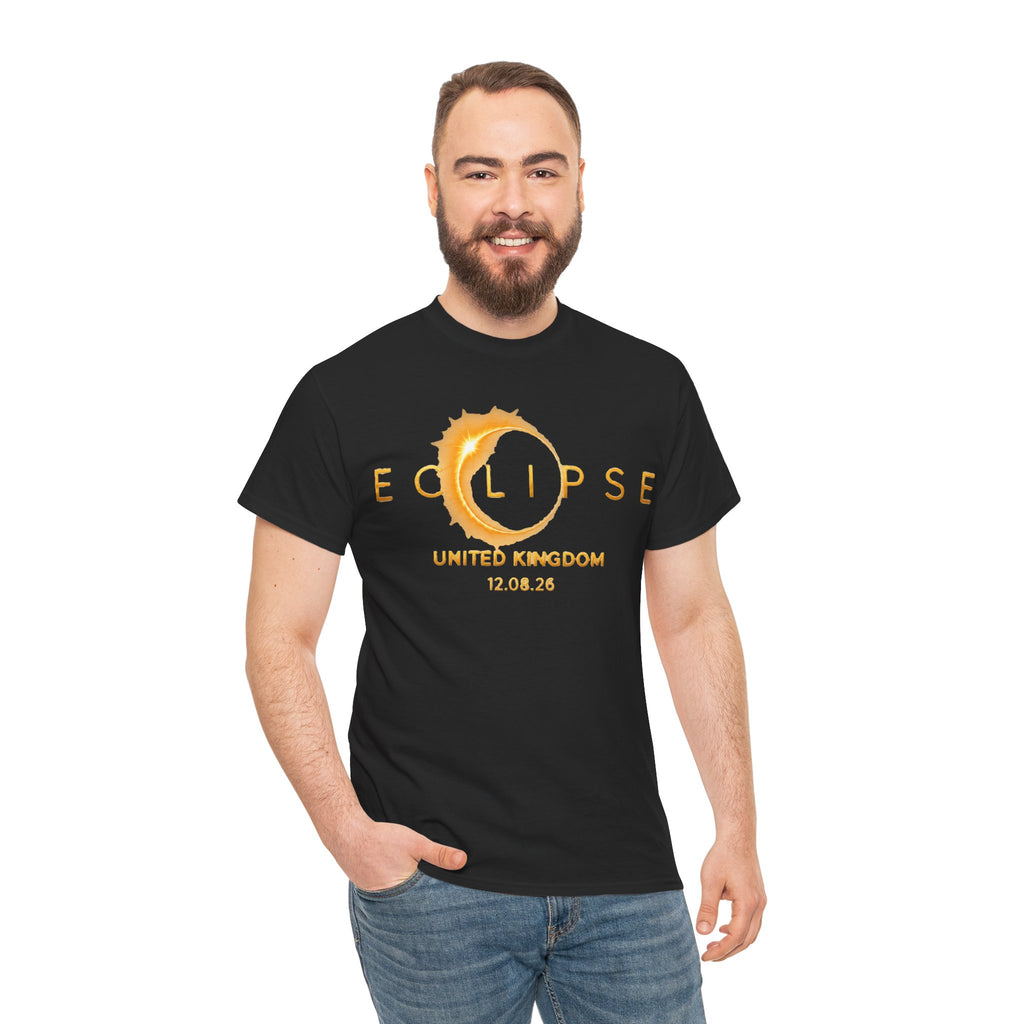 Eclipse 2026 T-Shirt – United Kingdom 12.08.26 Solar Eclipse Tee
