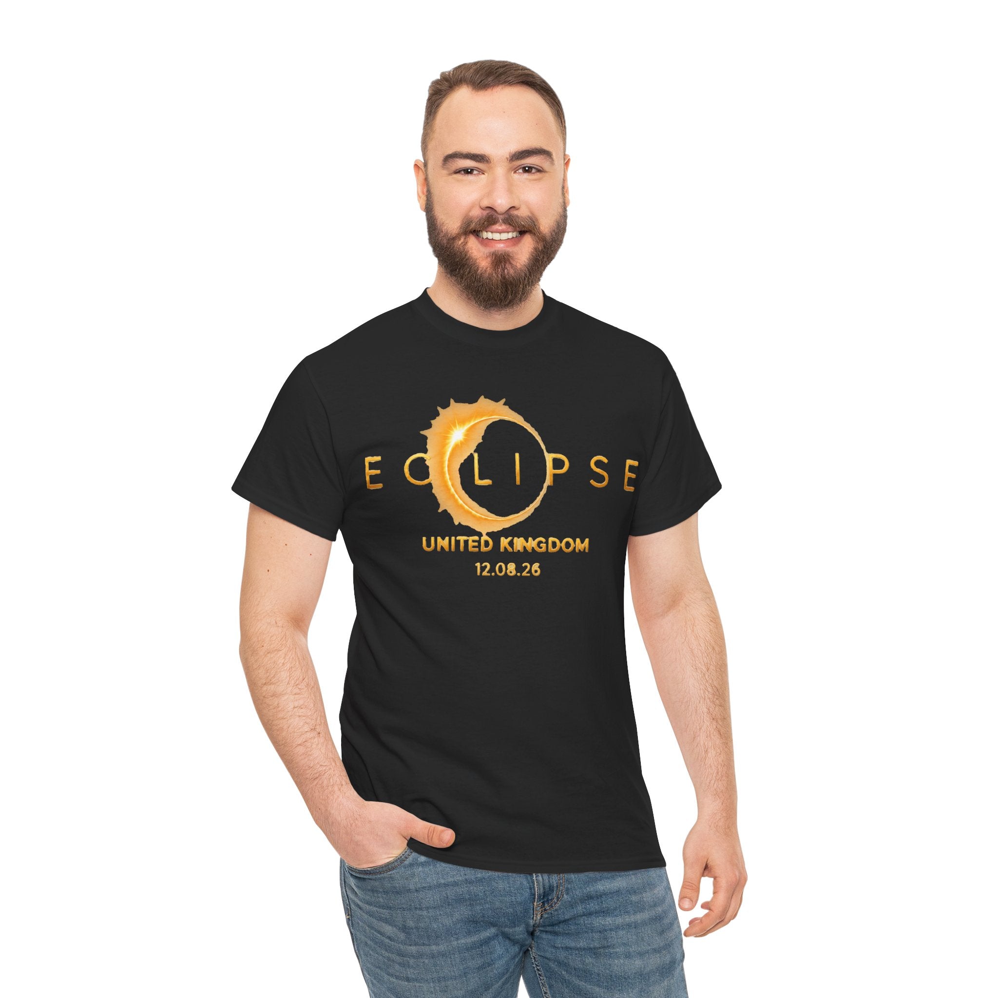 Eclipse 2026 T-Shirt – United Kingdom 12.08.26 Solar Eclipse Tee