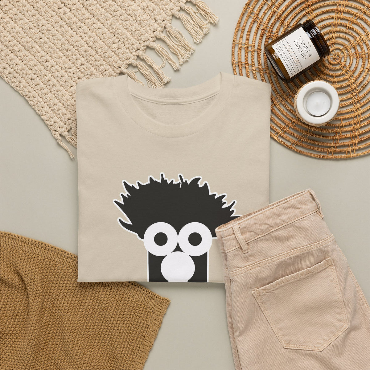 Meep Graphic Cotton T-Shirt / Tee