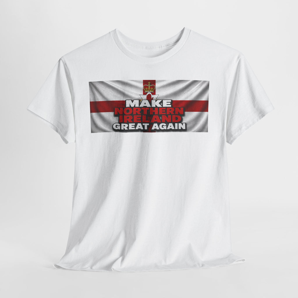 Northern Ireland Collage Tee — "Make Northern Ireland Great Again" Graphic T-Shirt