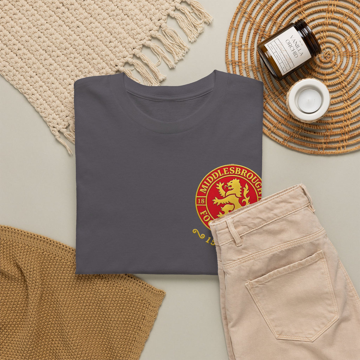 Middlesbrough 150th Crest Cotton T-Shirt