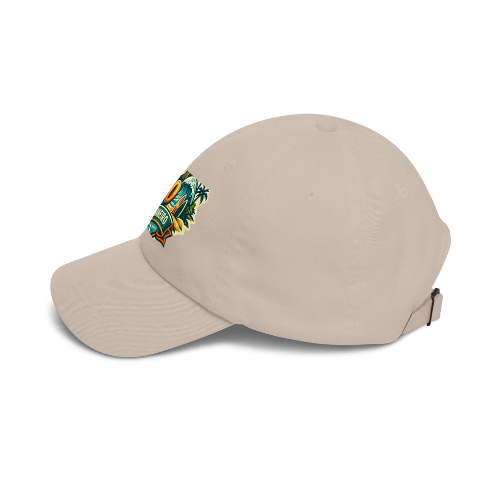 Rio de Janeiro Vintage Surf Dad Cap — Tropical Beach Hat