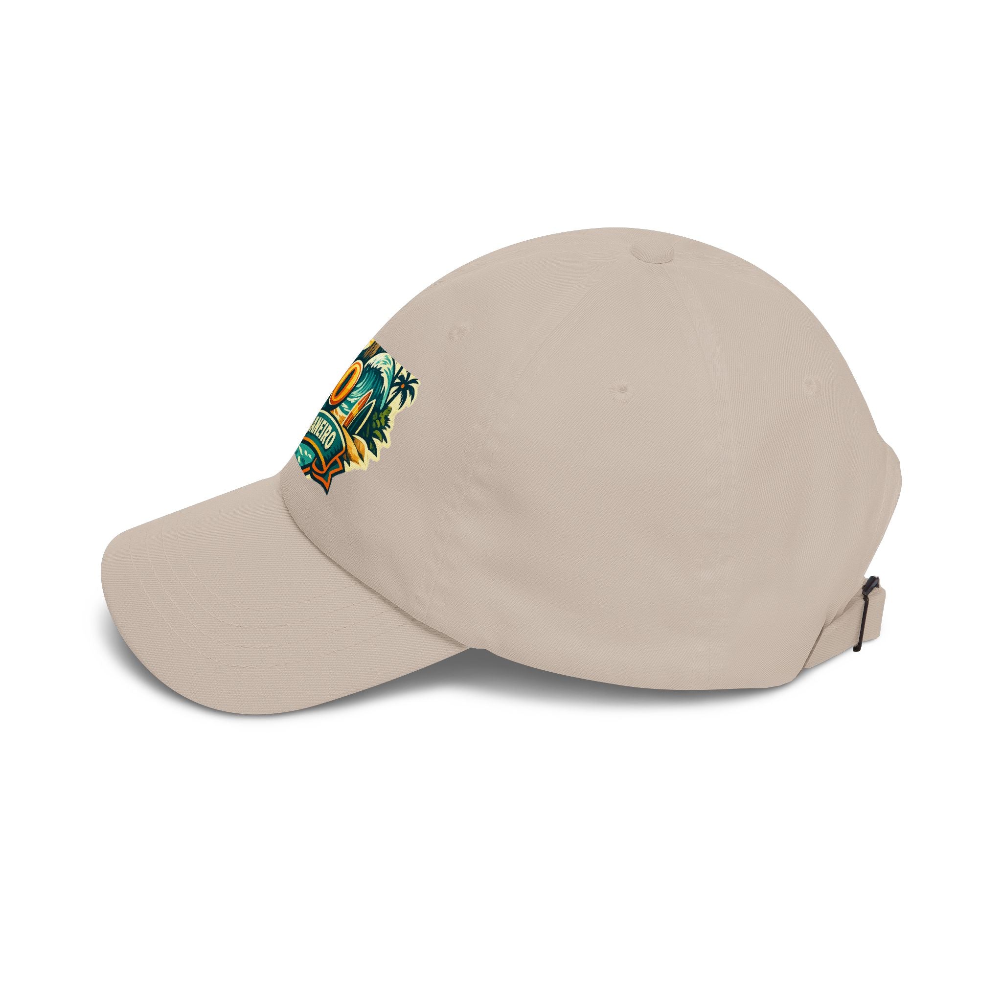 Rio de Janeiro Vintage Surf Dad Cap — Tropical Beach Hat
