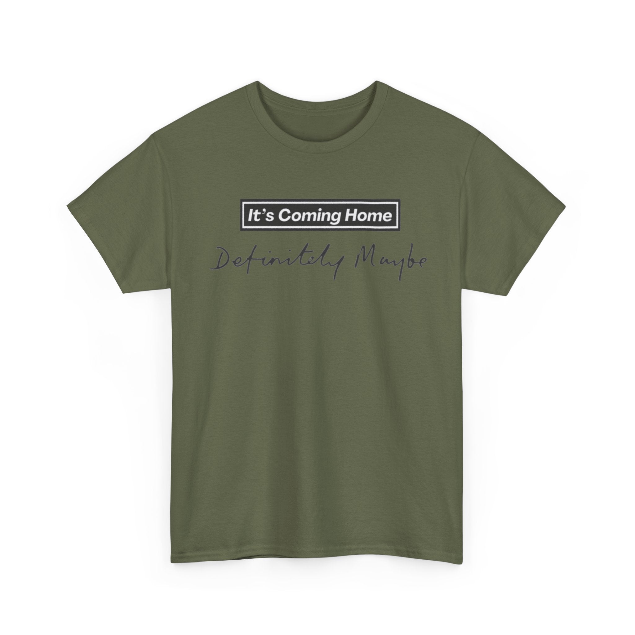 "It’s Coming Home" Tee — Definitely, Maybe Football Fan Shirt