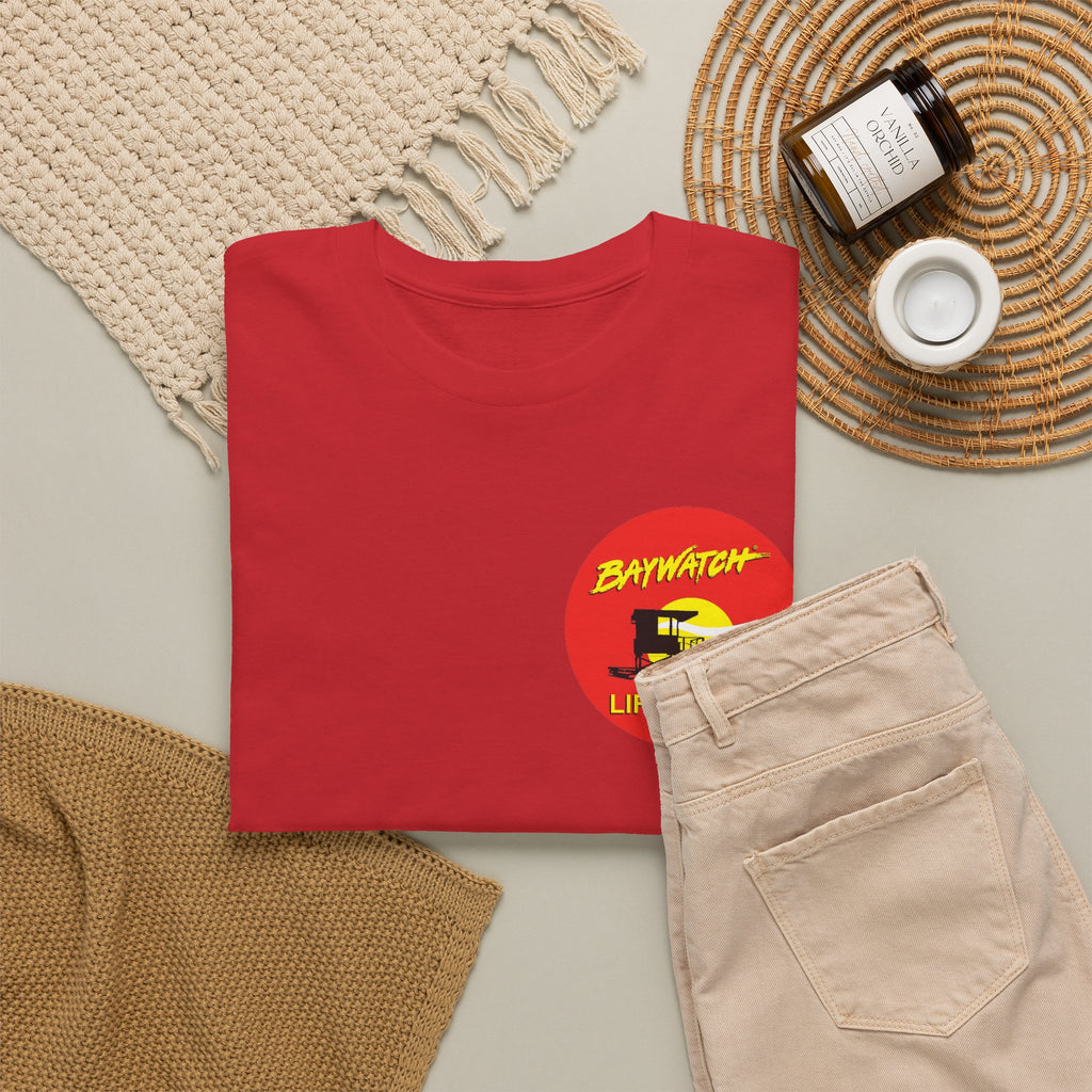 Baywatch Lifeguard Graphic Cotton T-Shirt