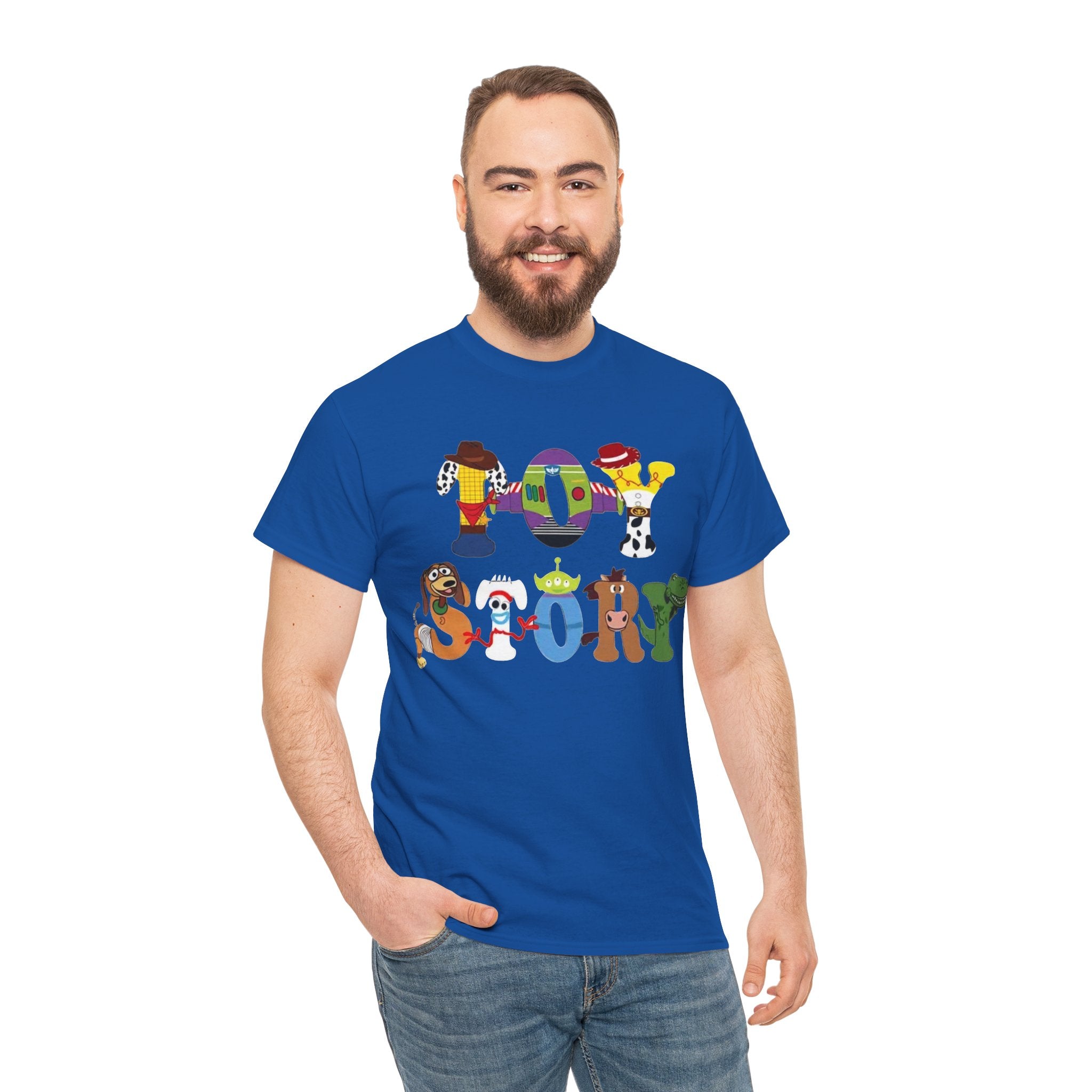 Toy Story Character Name Tee — "Toy Story" Graphic T-Shirt