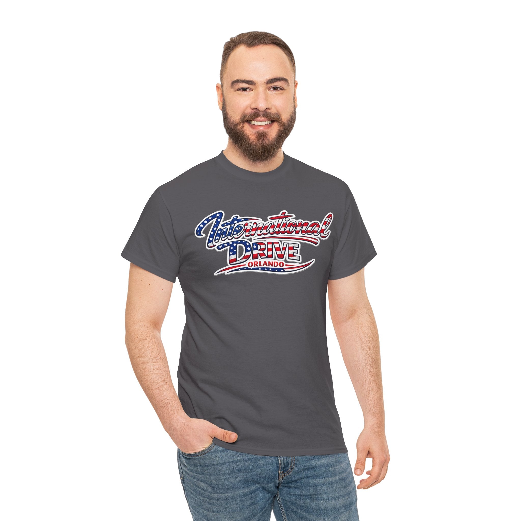 International Drive Orlando Unisex Heavy Cotton Tee