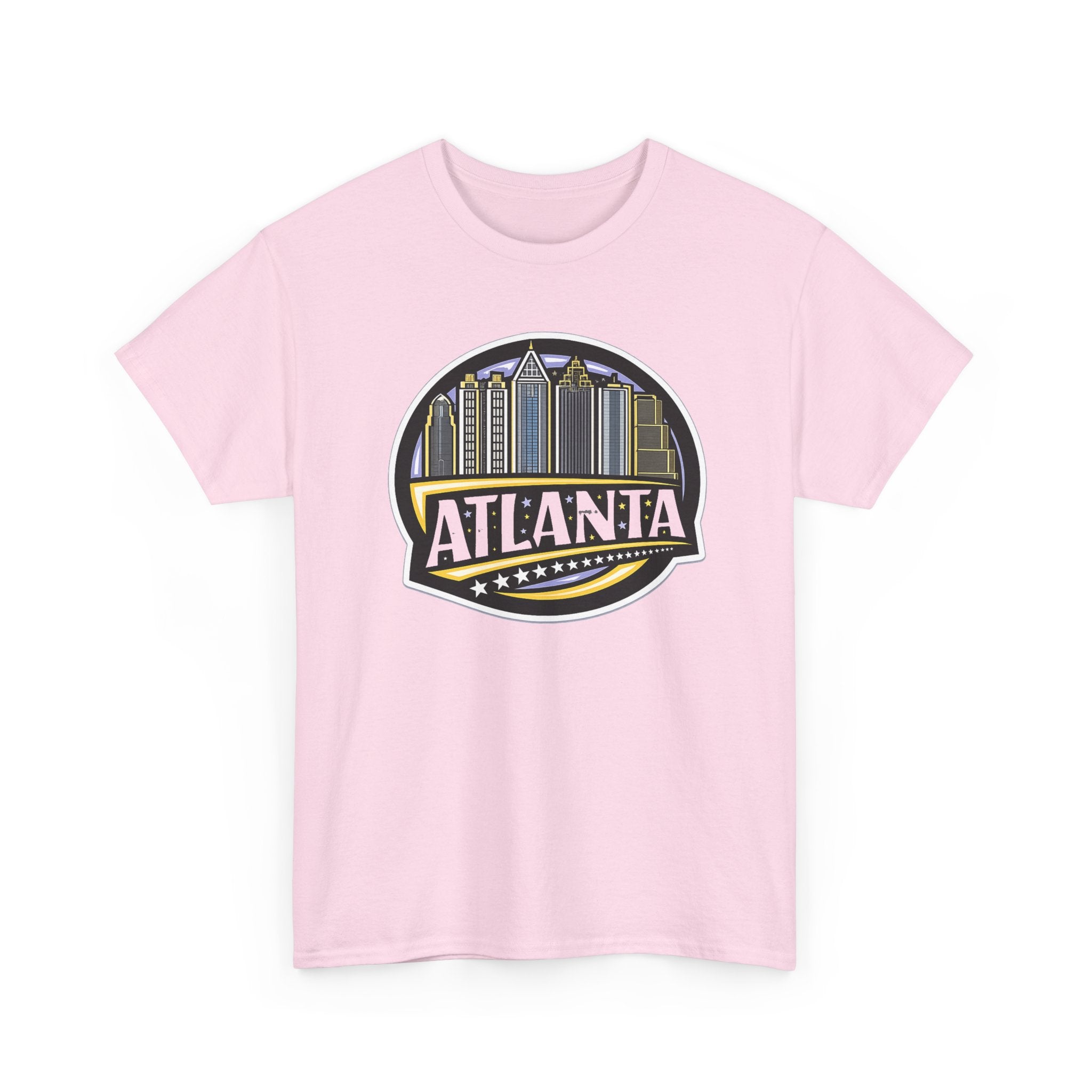 Atlanta Skyline Tee — Vintage City Badge Graphic T-Shirt