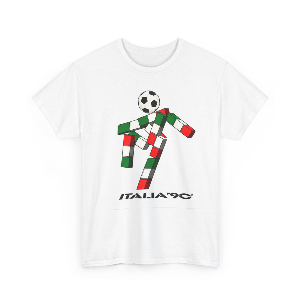 Italia '90 Soccer T‑Shirt — Retro Italian Football World Cup Tee
