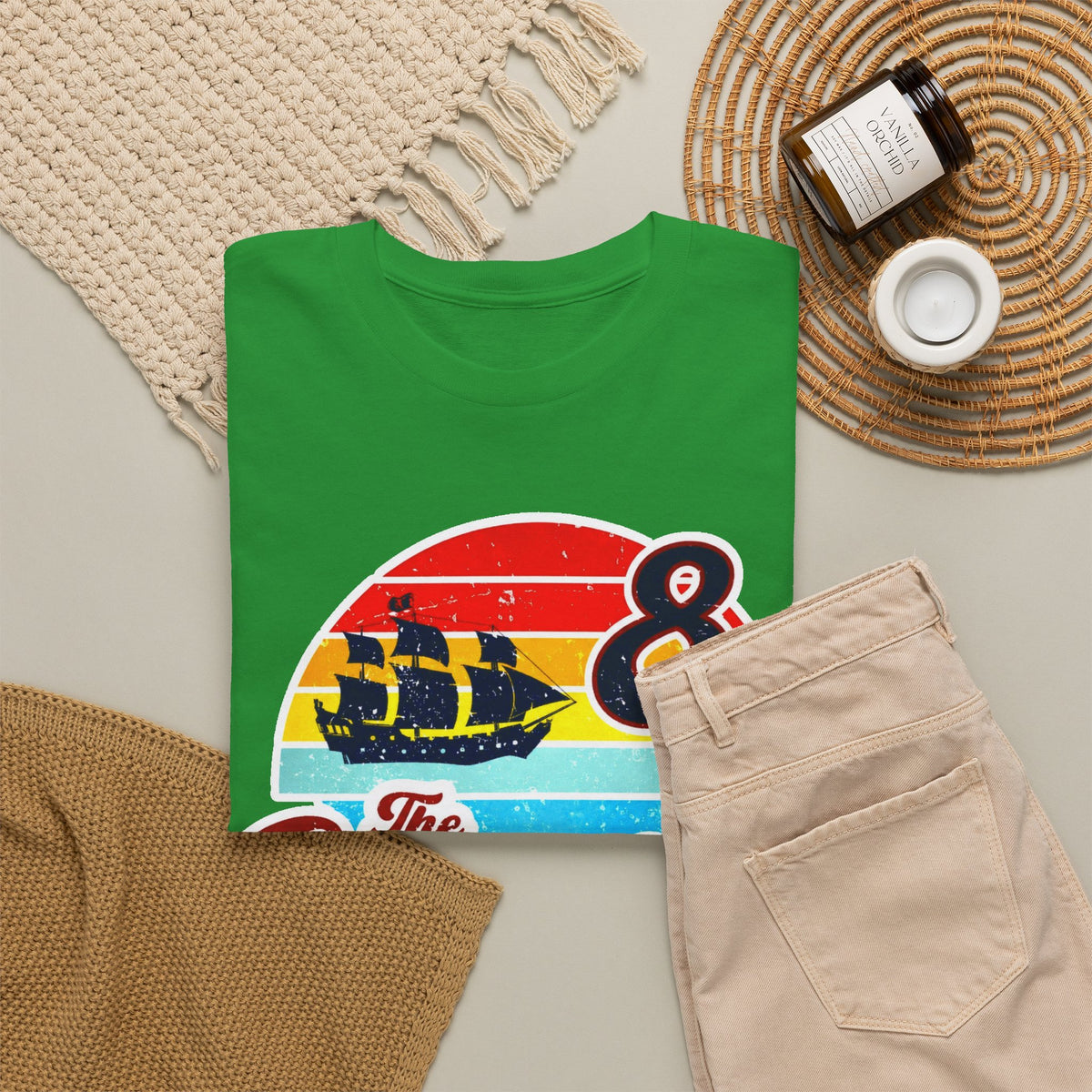 The Goonies '85 Retro Ship T-Shirt — Never Say Die Vintage Tee