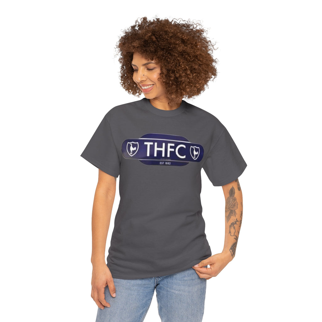 Tottenham Hotspur Railway Sign Tee — Tottenham Football Club Fan Shirt