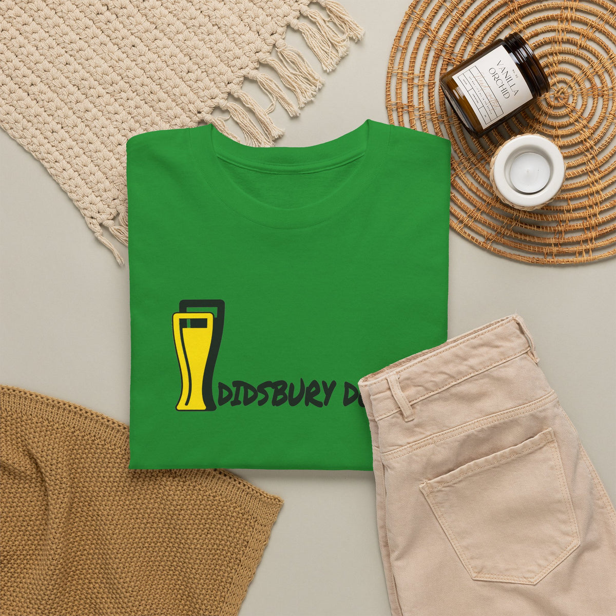 the Didsbury Dozen Beer Logo Cotton T-Shirt / Tee
