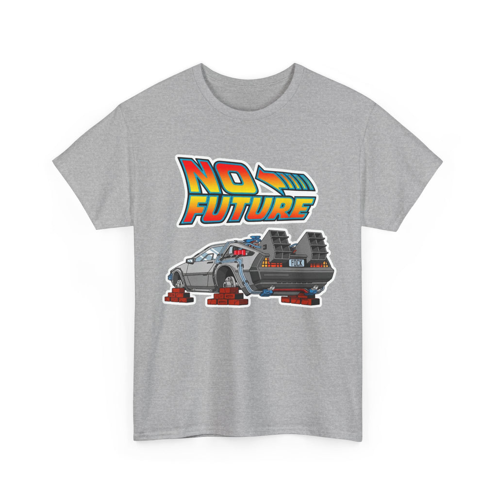 No Future DeLorean Cotton T-Shirt