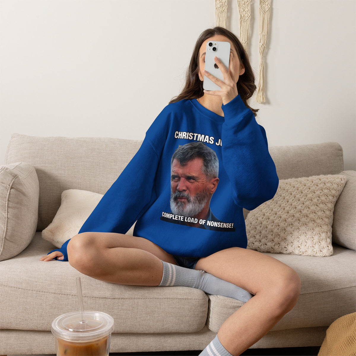 Roy Keane Christmas Jumper? Complete Load of Nonsense Sweatshirt