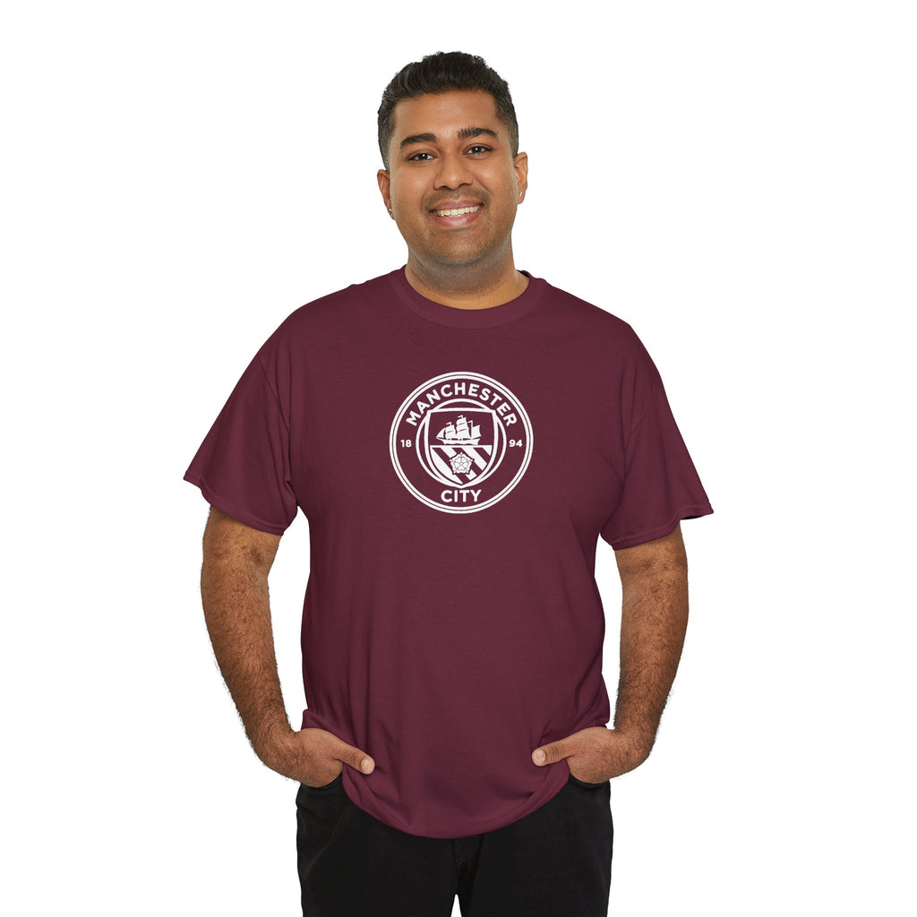 Manchester City Vintage Football Tee — Aguero & Balotelli Fan Shirt