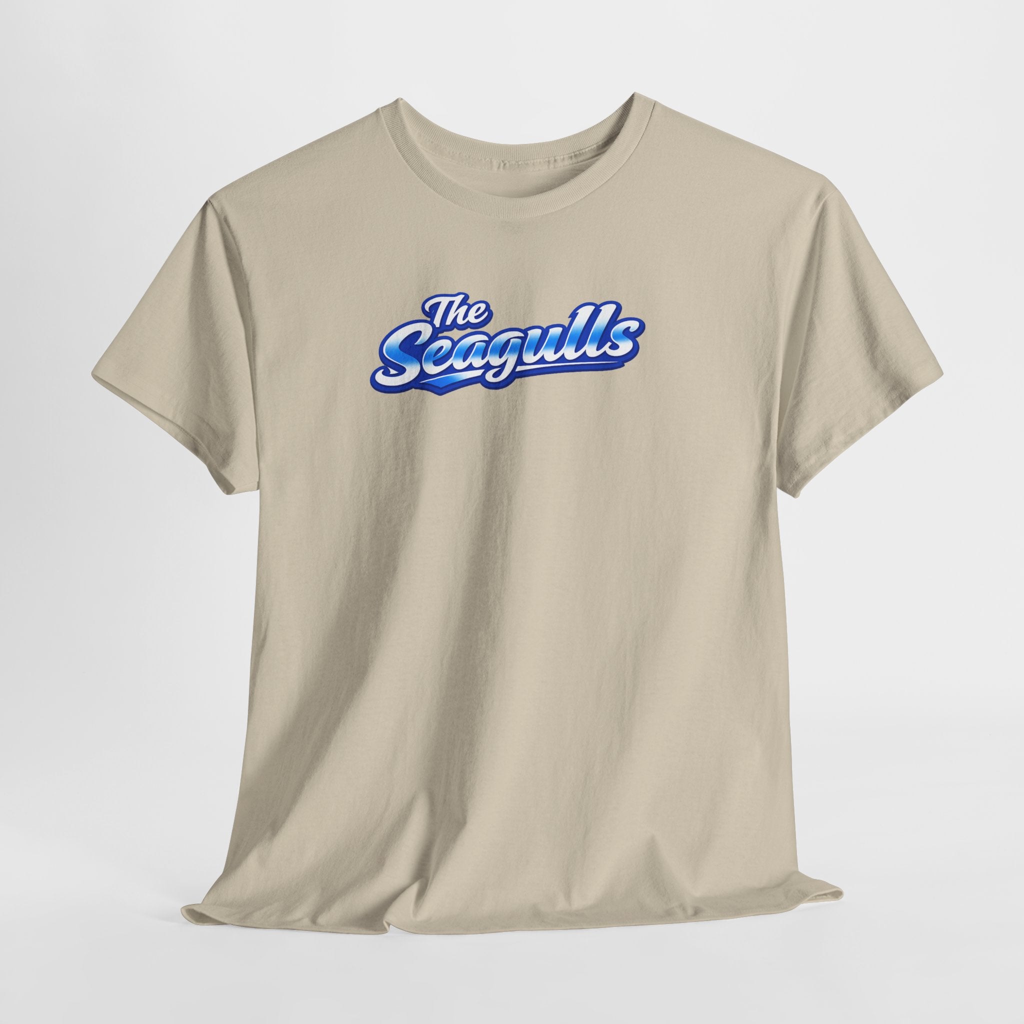 Seagulls Football Script Logo Cotton T-Shirt