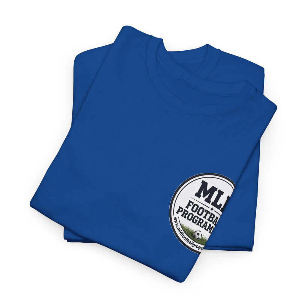 MLD Football Programmes Tee - Retro Logo Chest T-Shirt