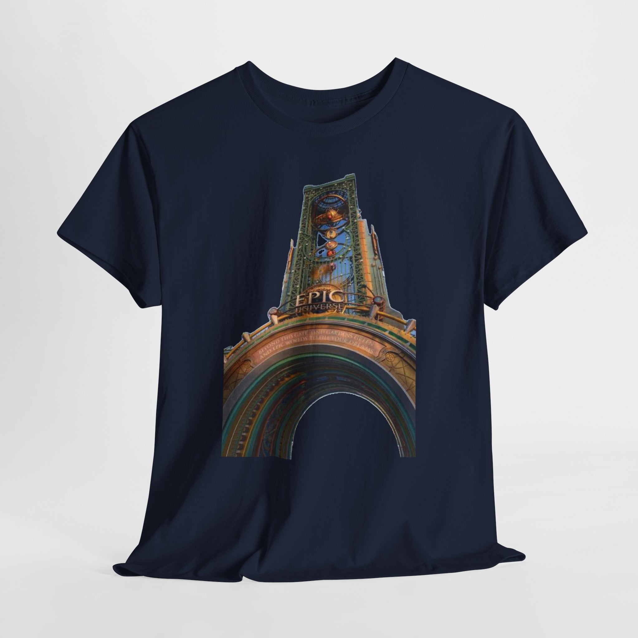 Epci Universe Vintage Theater Arch Graphic Tee — 'Epic' Retro Marquee T-Shirt